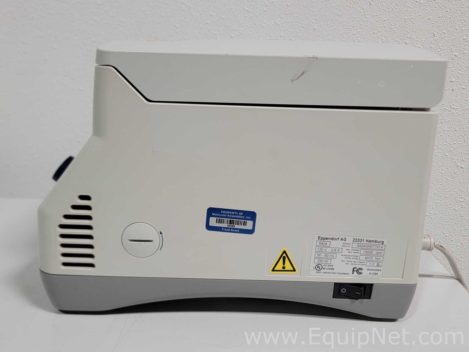 Eppendorf 5424 Laboratory Centrifuge