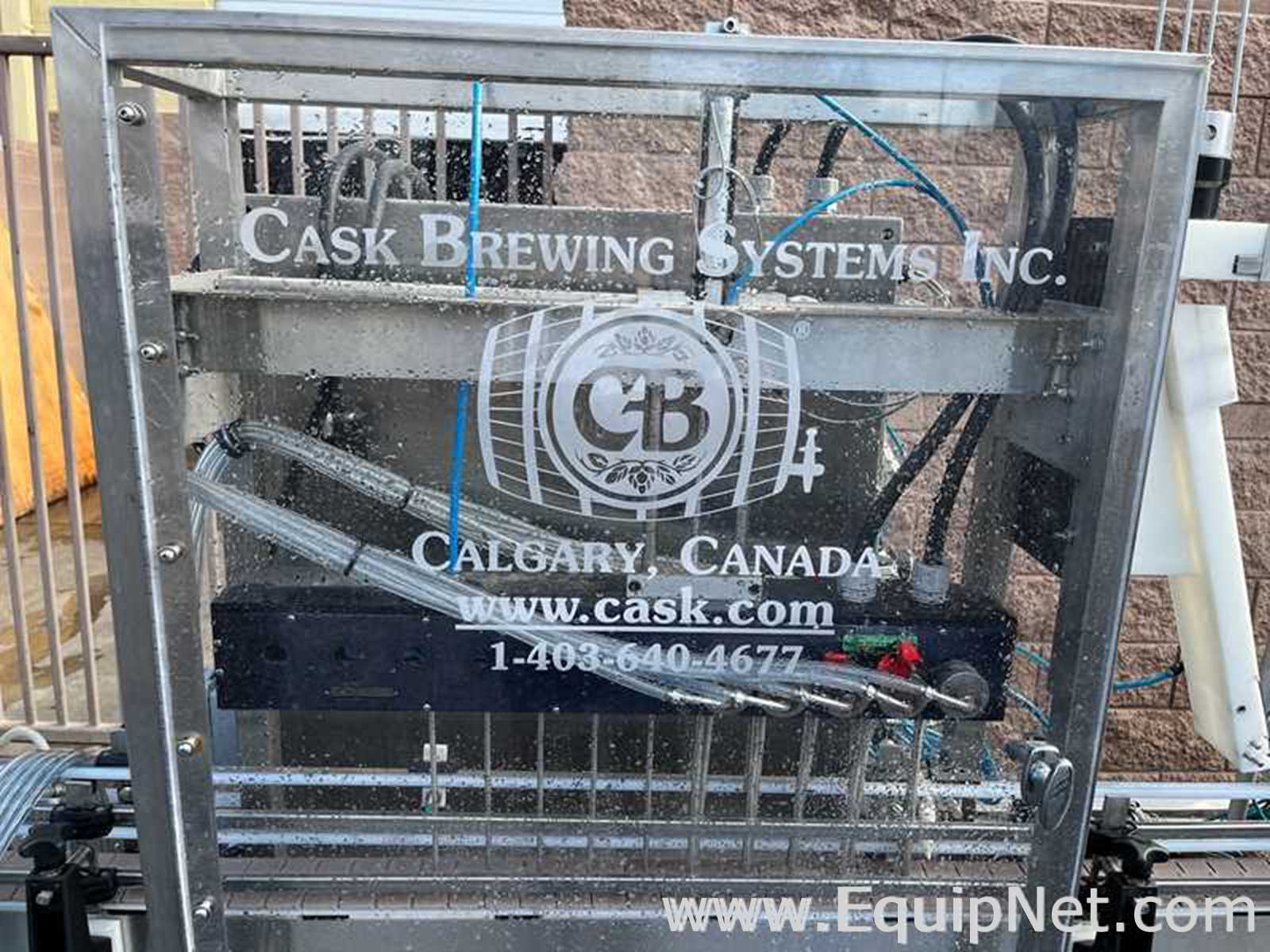 Cask Brewing ACS-5 Beverage Filling Line with Cask Automated Depalletizer