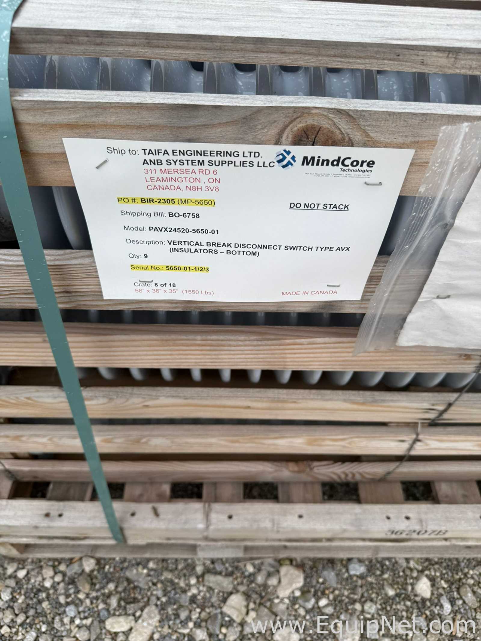 Panel de Conmutación Mindcore Technologies AVX24520