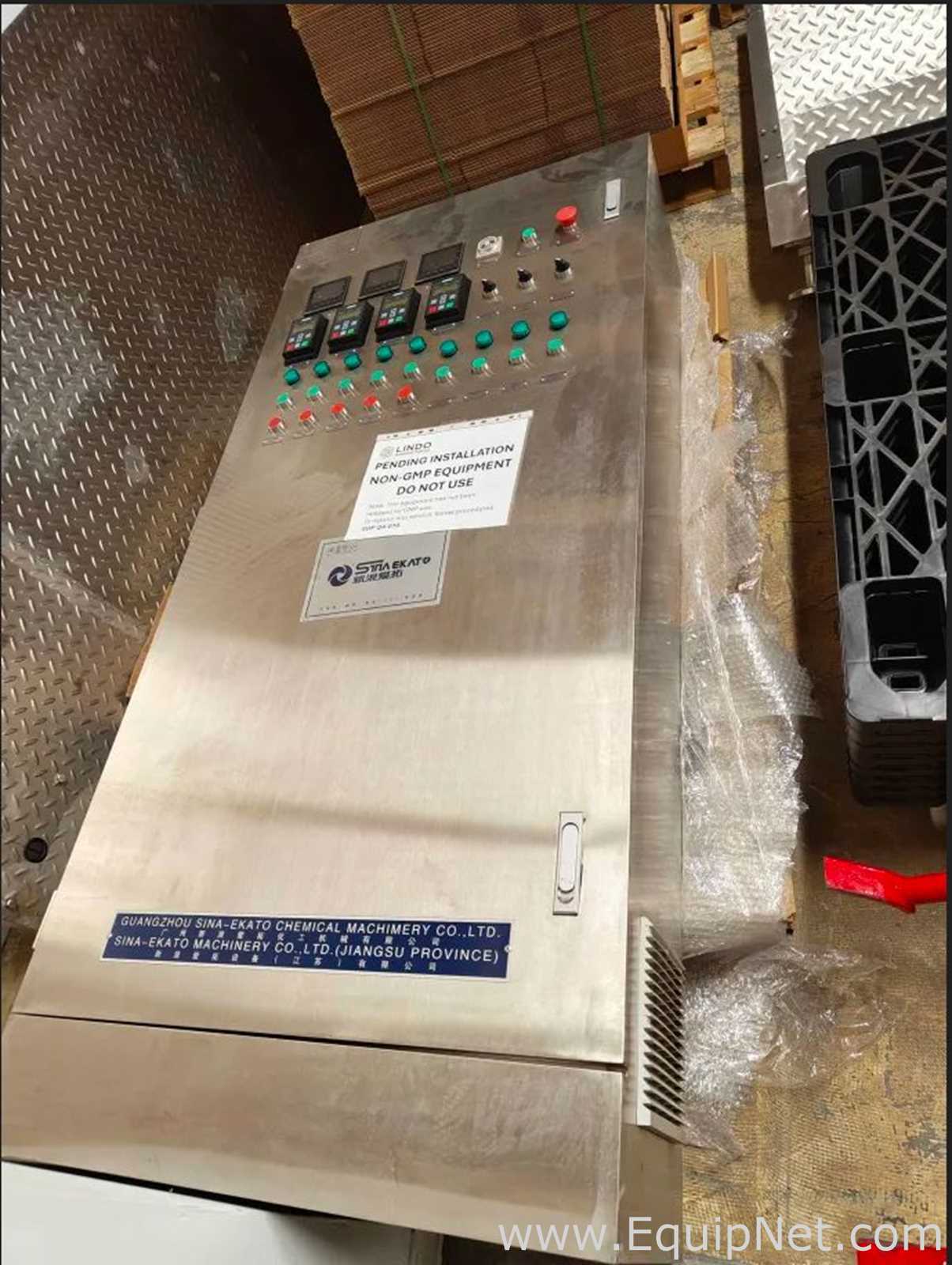 Unused Sino Ekato Lindo SME-500L Vacuum Homogenizing Emulsifier Mixer Stainless Steel