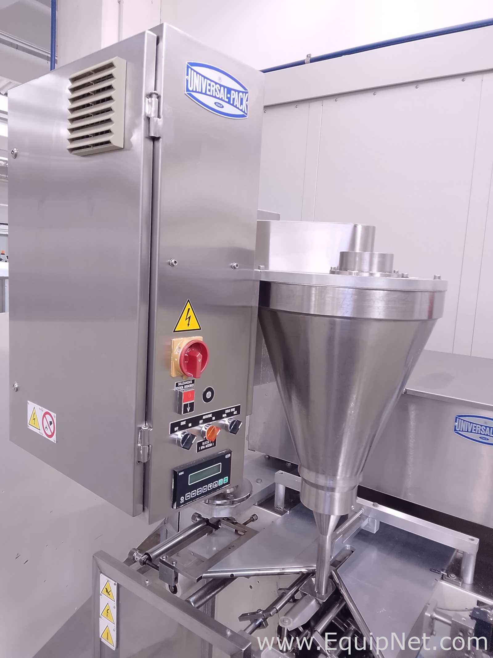 UNIVERSAL PACK MOD. NVP1 C - Vertical powder packaging machine