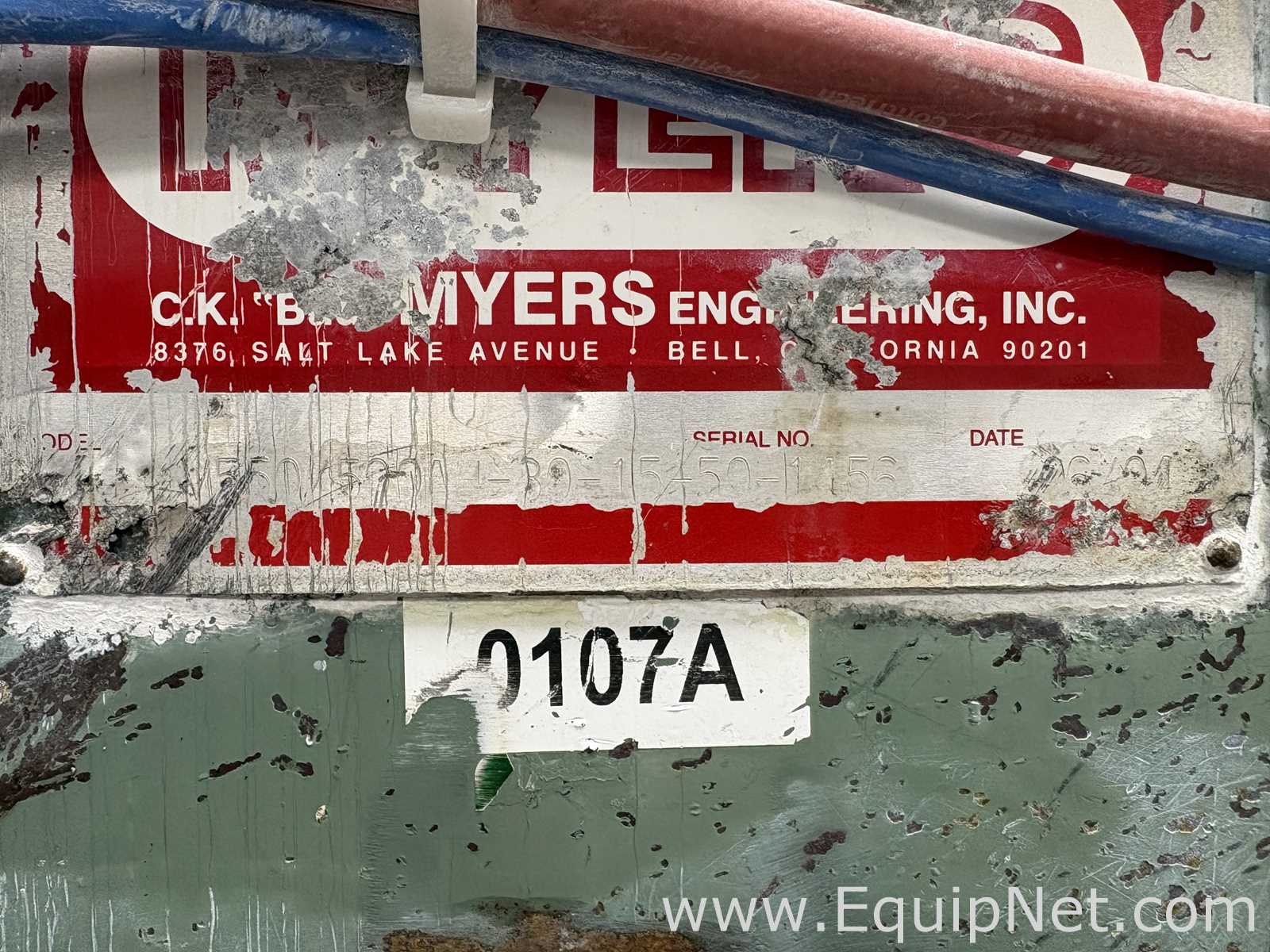 Myers 550 Tri Shaft Mixer
