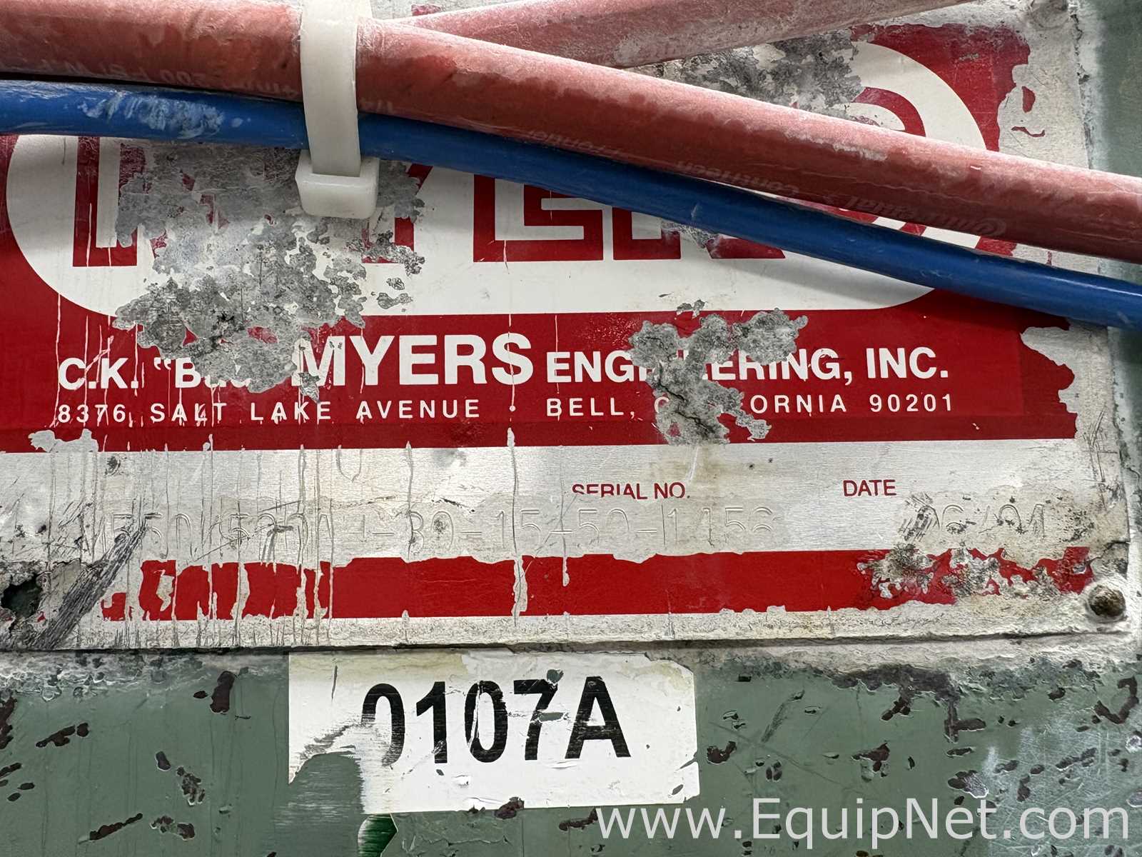 Myers 550 Tri Shaft Mixer