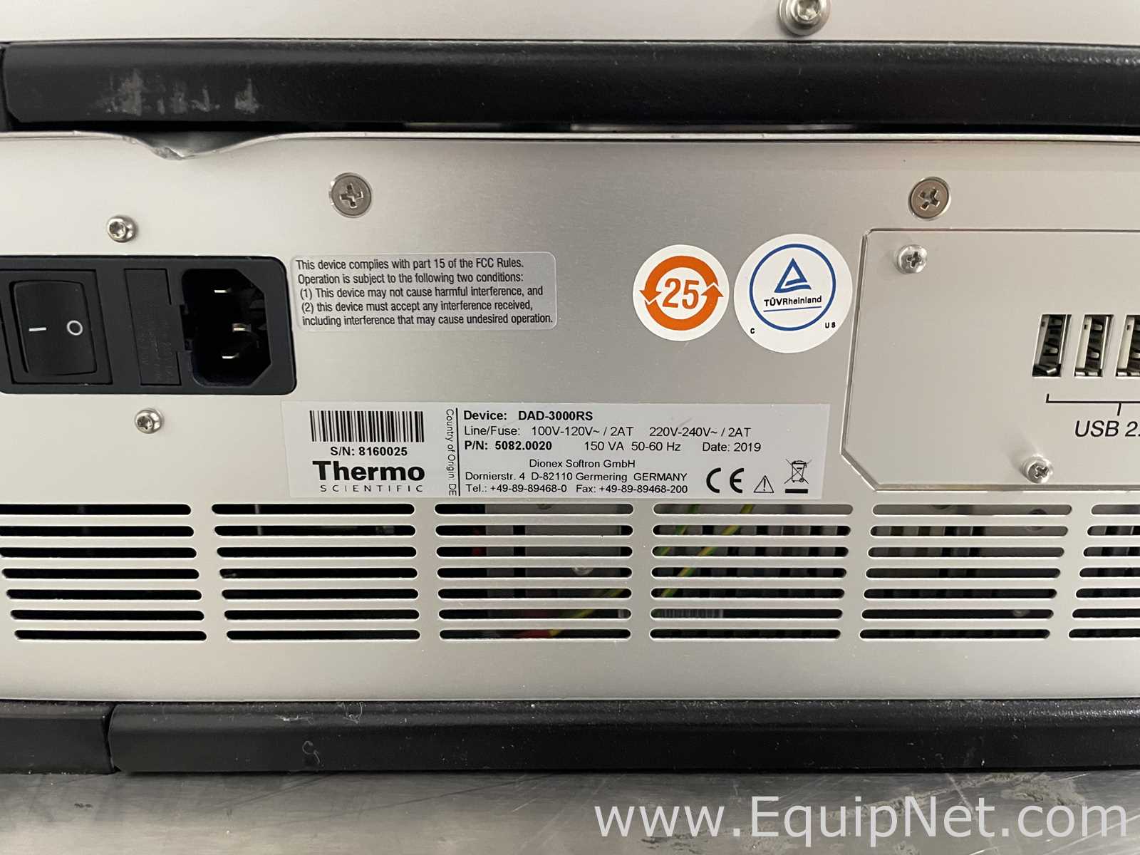 Thermo Scientific Dionex UltiMate 3000 HPLC Stack HPLC