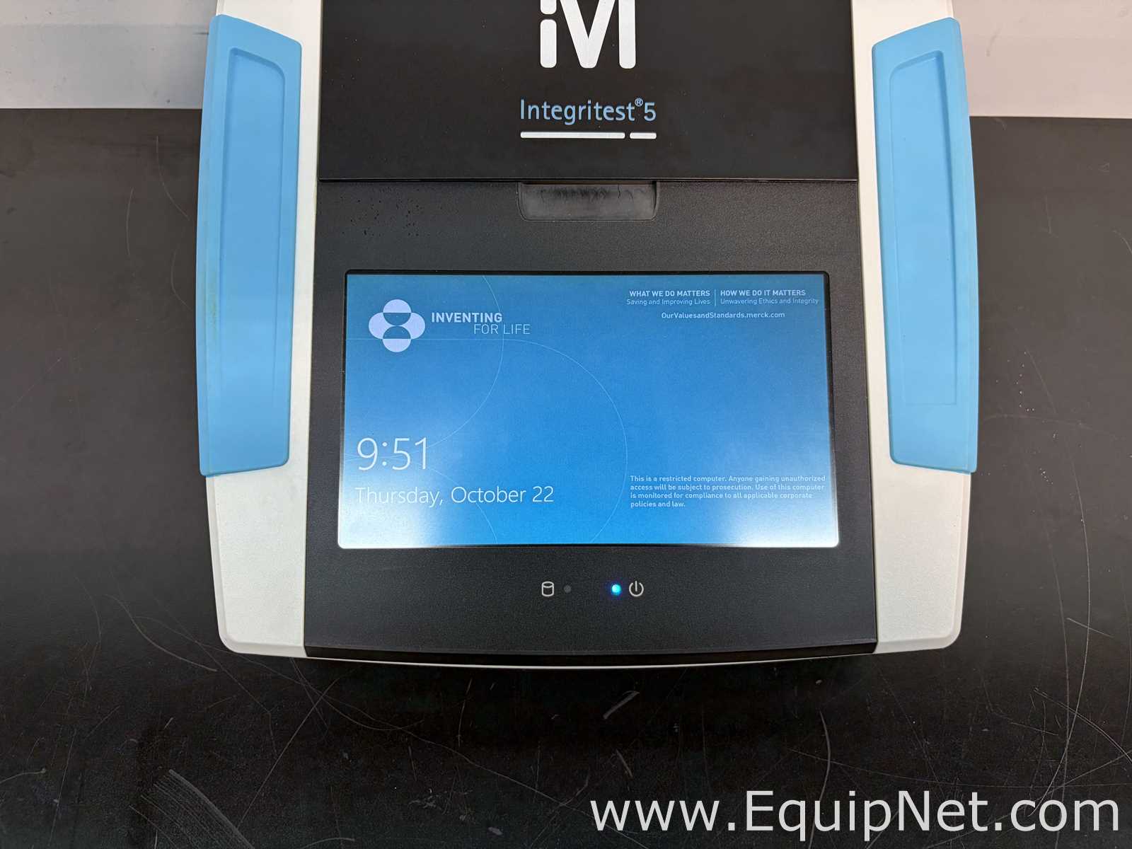EMD Millipore Corporation Integritest 5 Filter Integrity Tester