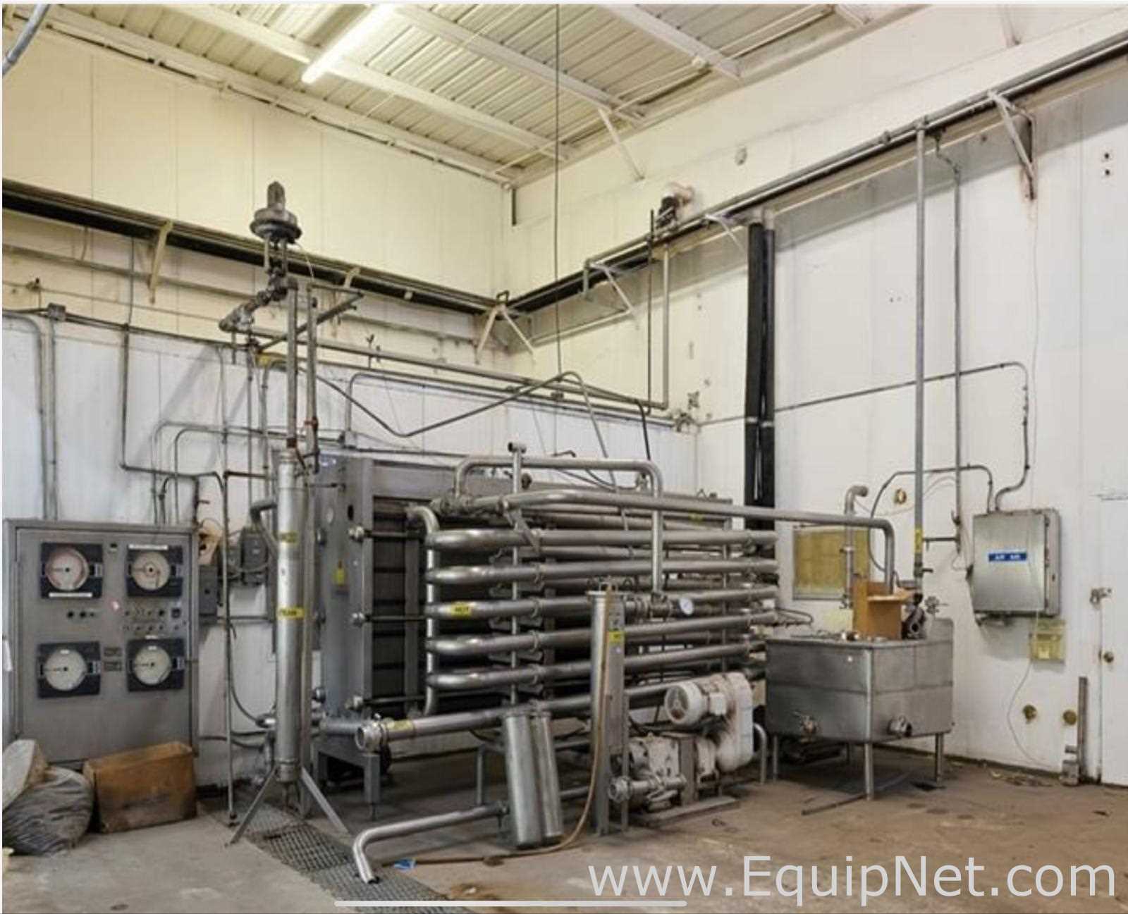 Pasteurizador Alfa Laval Requisitos de aire 1 L