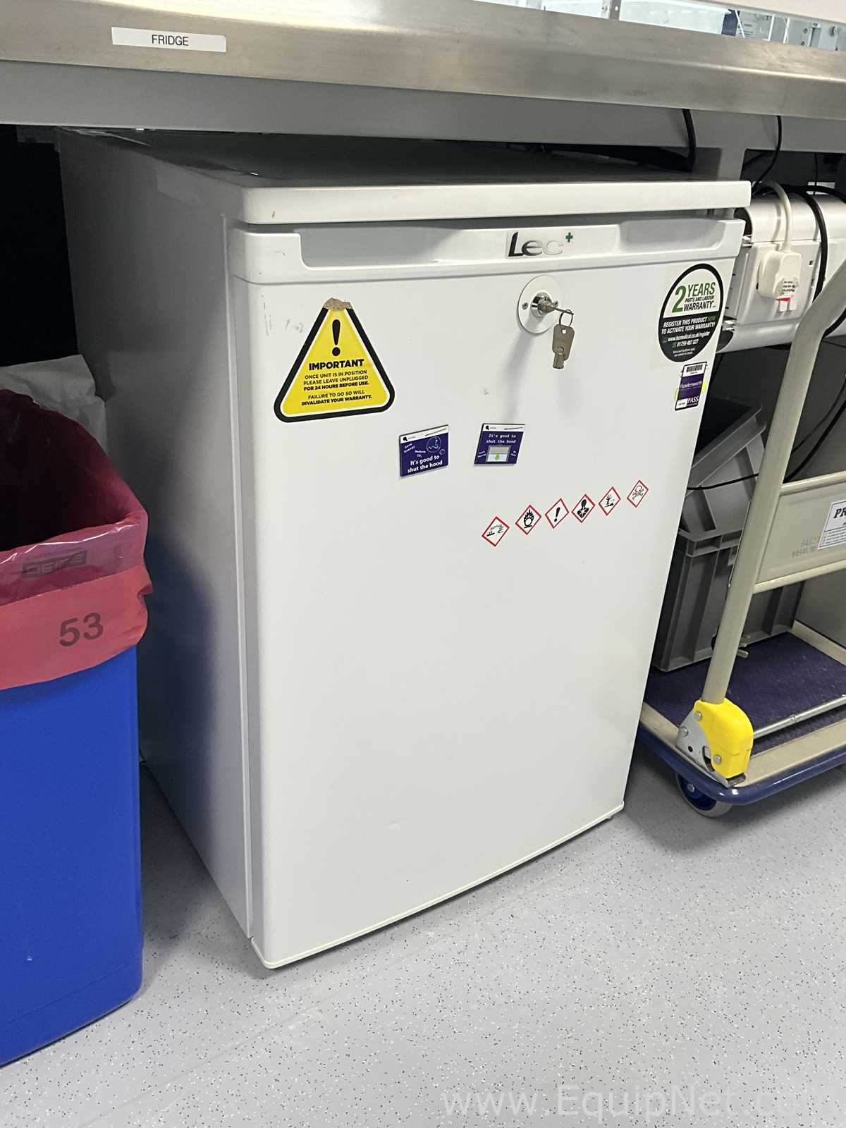 Lec Medical  LR111 133 Litre Under Counter Laboratory Refrigerator