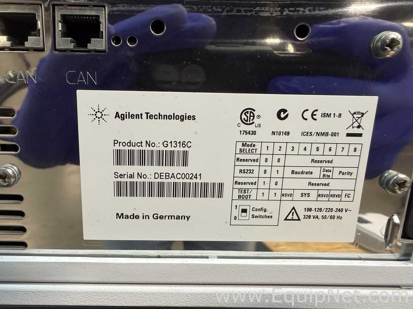 Agilent Technologies HPLC Components With DAD Detector and Quat Pump