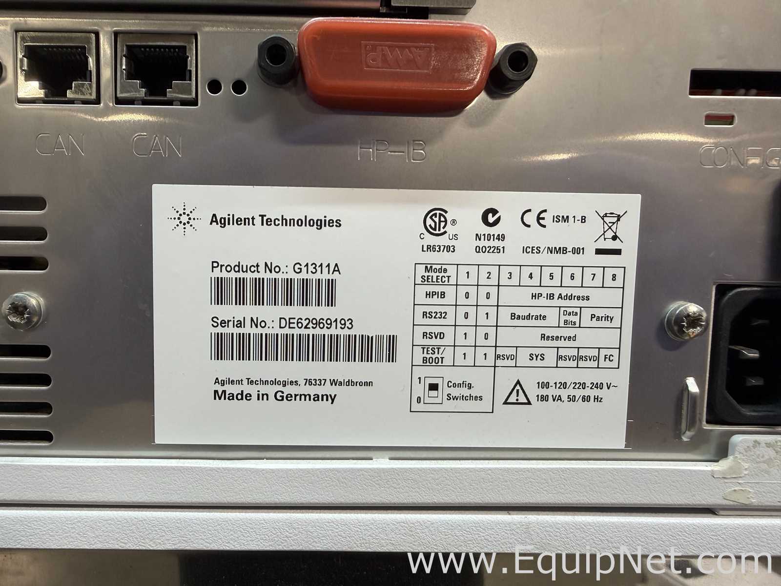 Agilent Technologies HPLC Components With DAD Detector and Quat Pump
