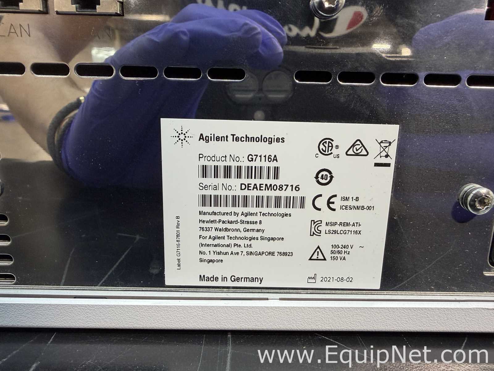 Agilent 1260 Infinity II G7116A 1260 MCT and 1200 Series G1330B FC/ALS Therm
