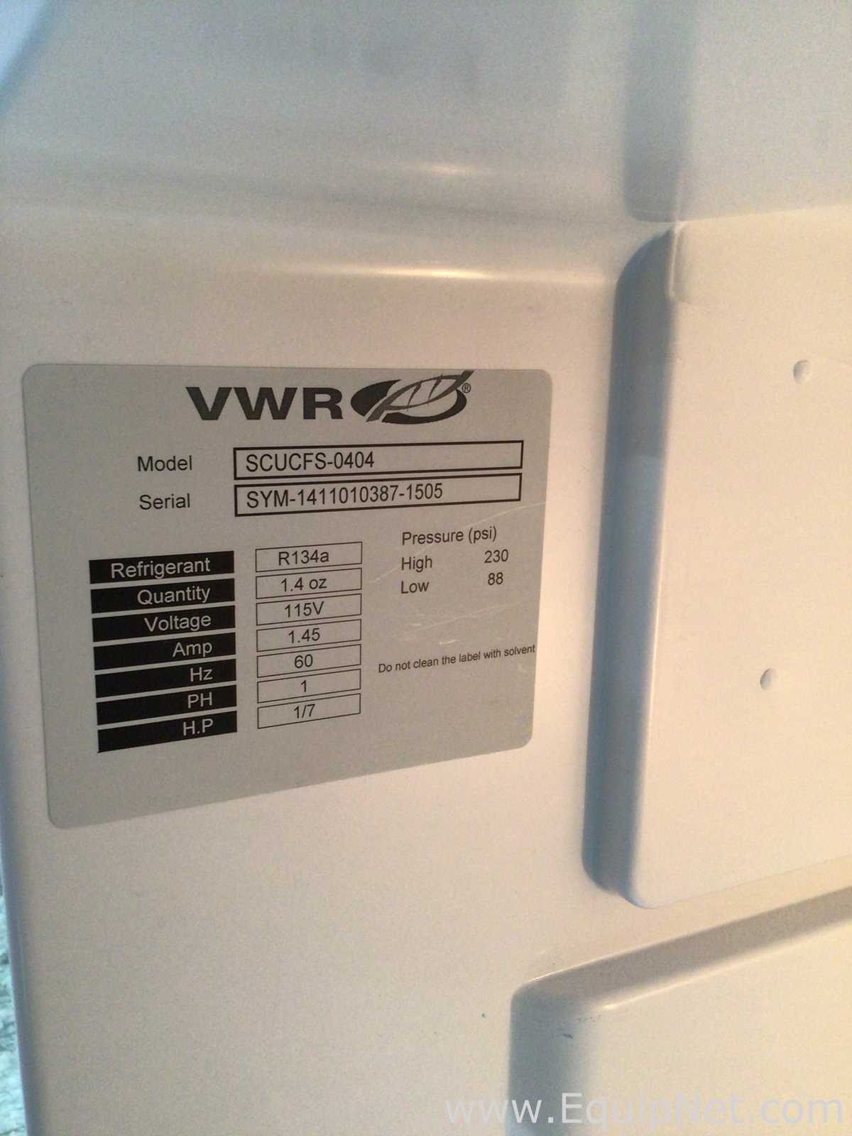 Refrigeradores VWR SCUCFS-0404