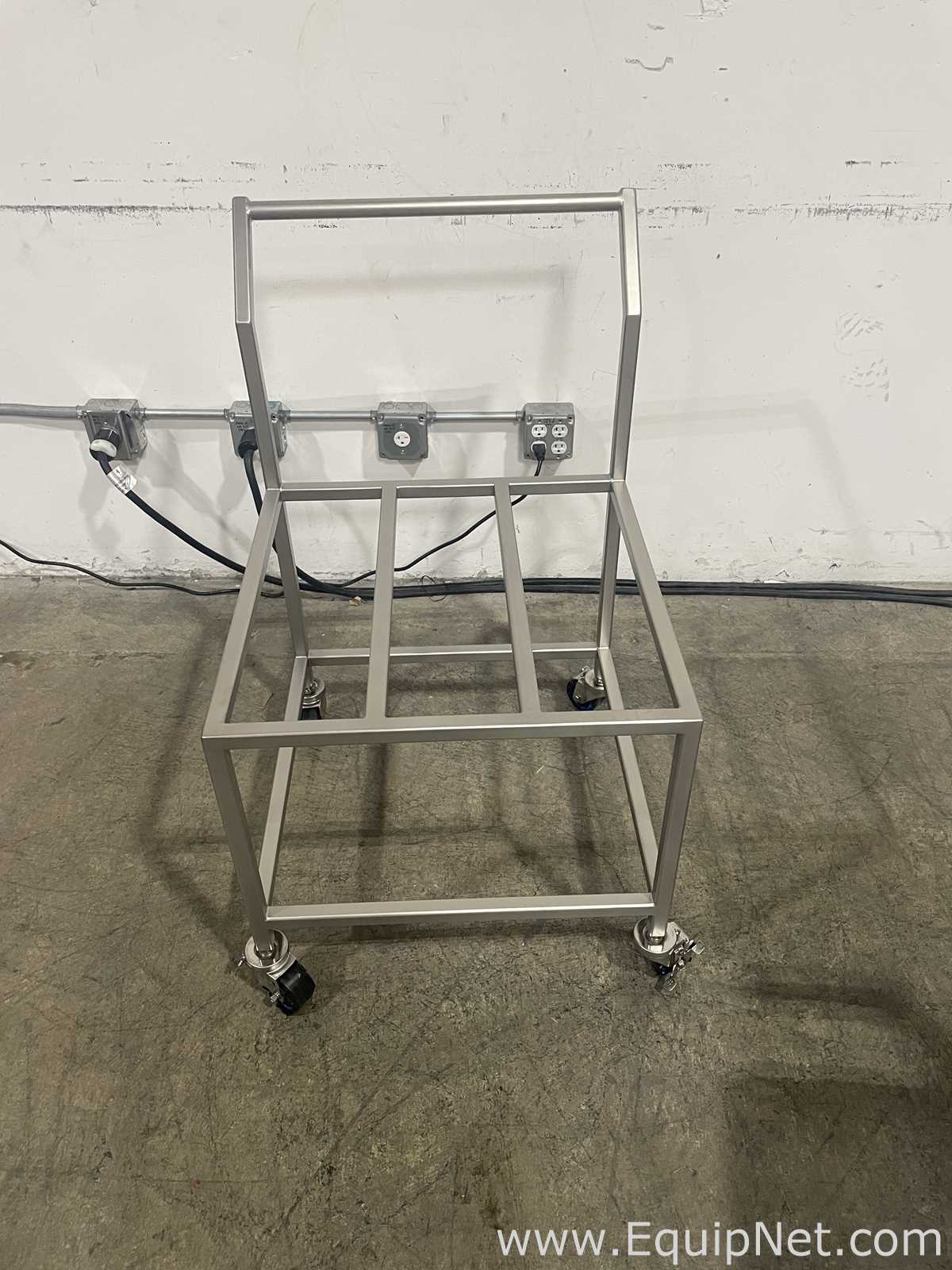 Stainless Process Systems RDOB050B 24x24x22 Dolly