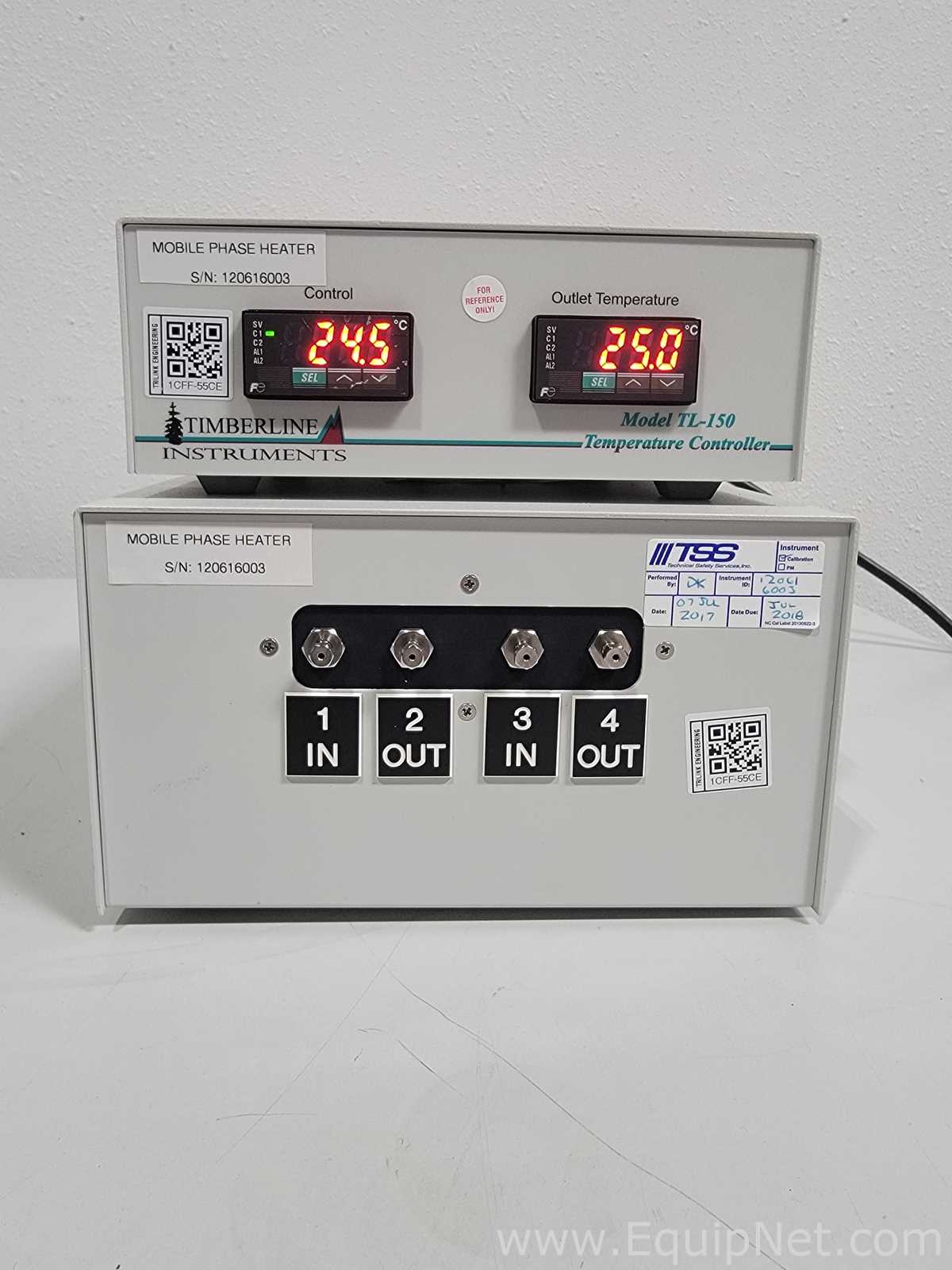 Timberline TL600 Mobile Phase Heater with Temperature Controller