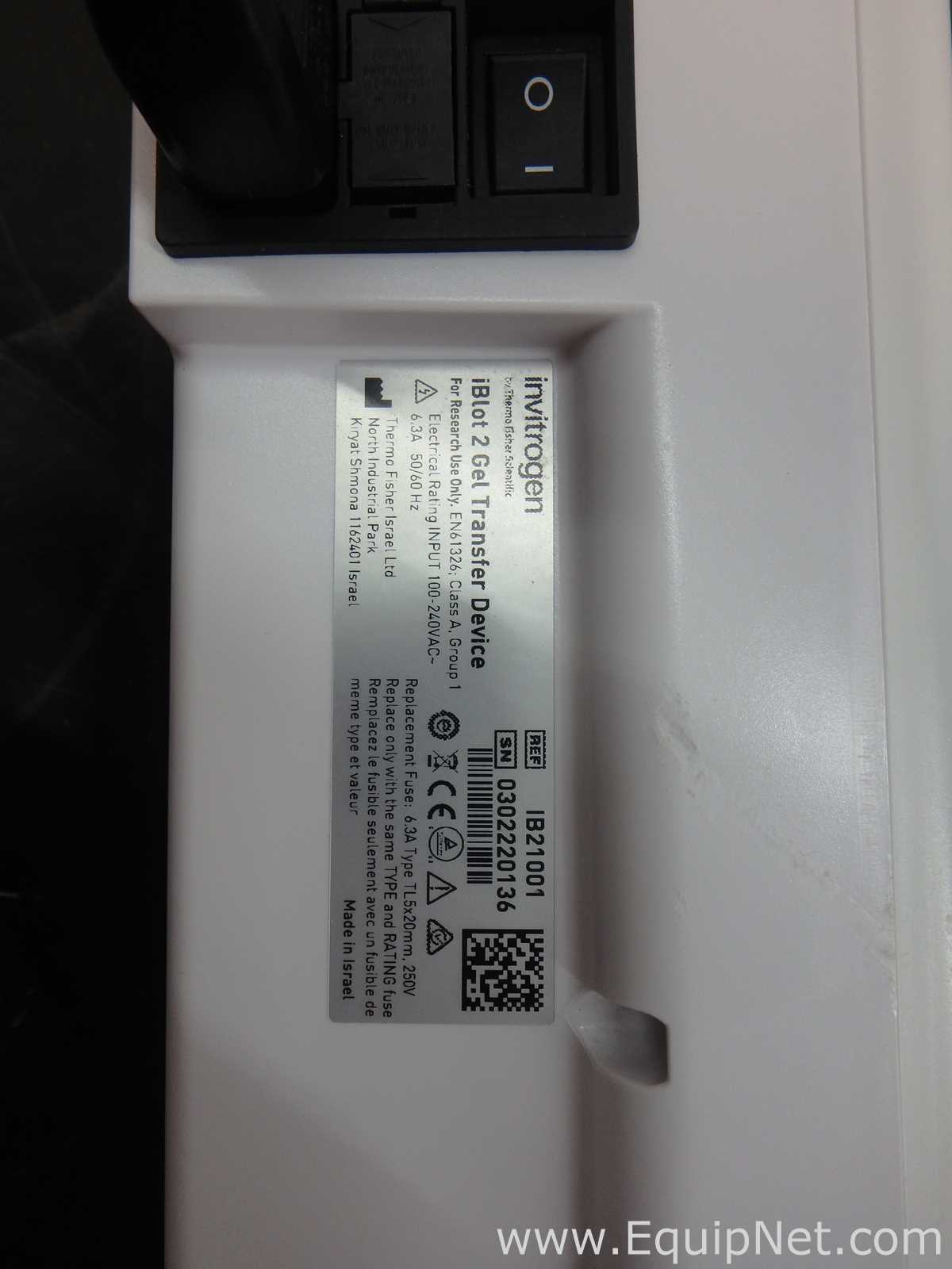 Invitrogen iBlot 2 Gel Transfer Device