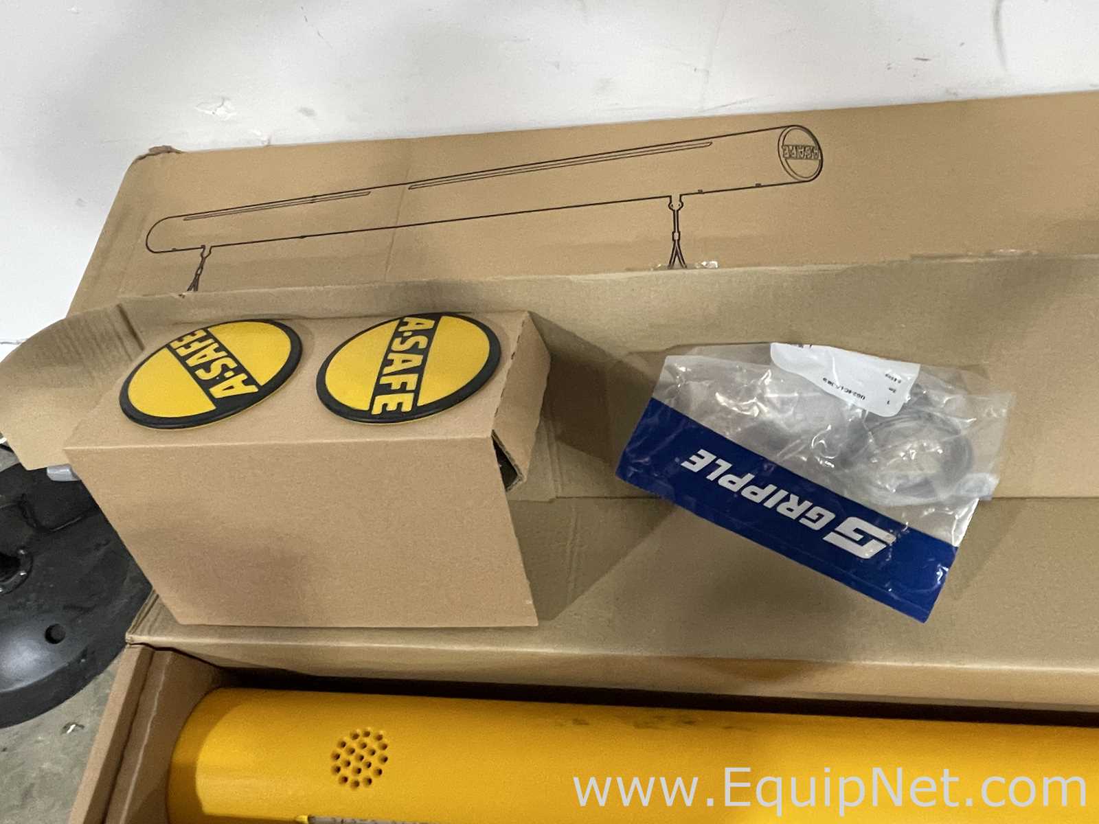 Lote de 4 Equipo de Seguridad A-SAFE Alarm Bar
