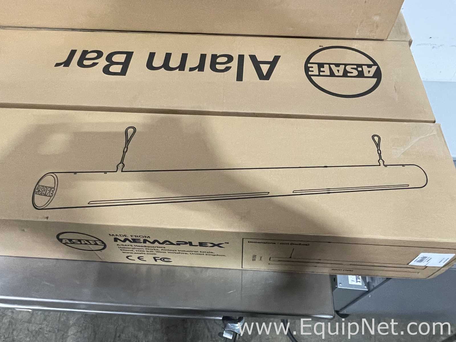 Lote de 4 Equipo de Seguridad A-SAFE Alarm Bar