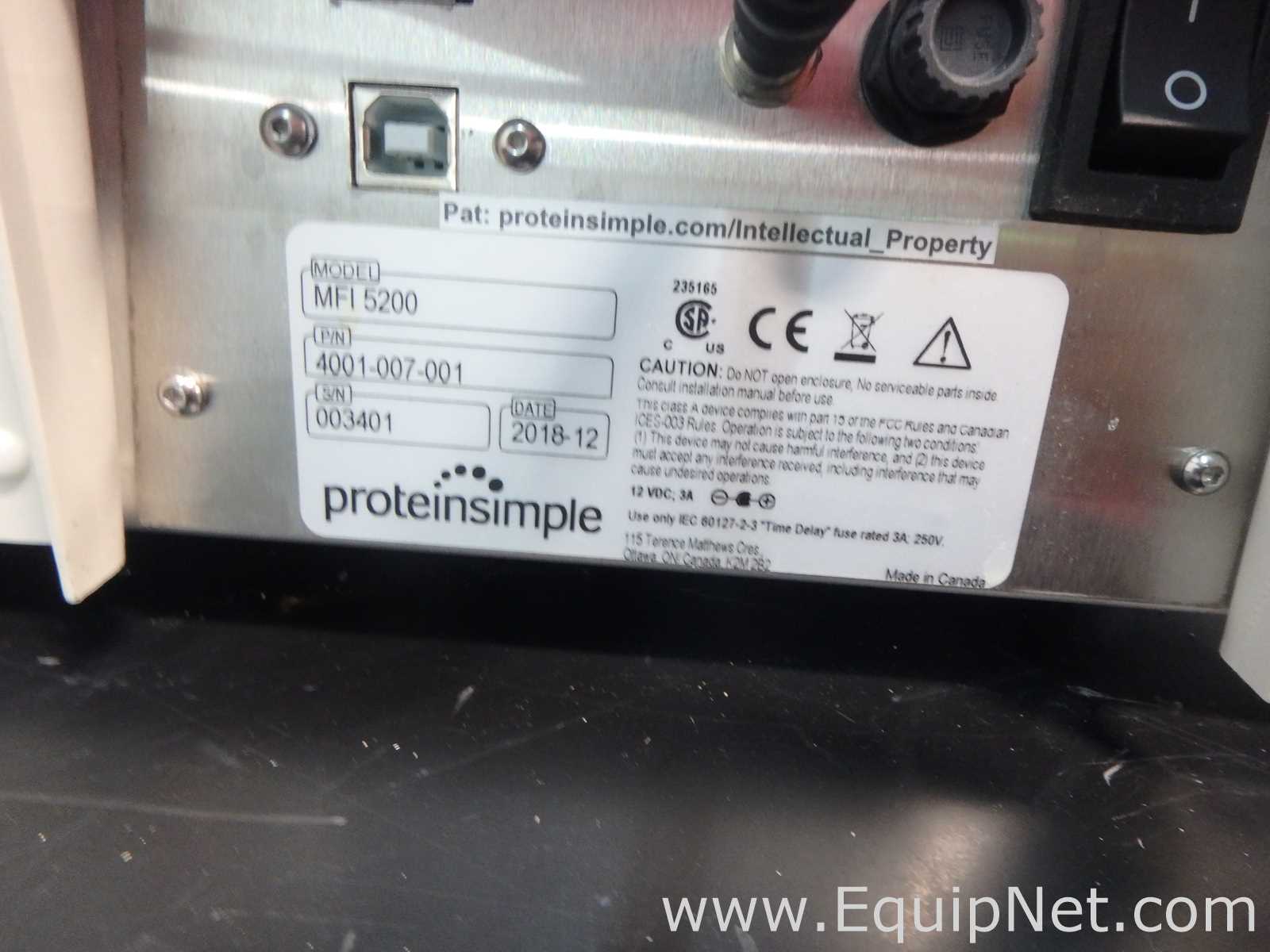 Protein Simple MFI 5200 Imager