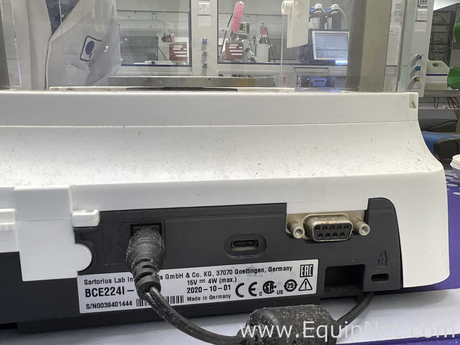 Sartorius BCE224I Analytical Balance with Power Supply