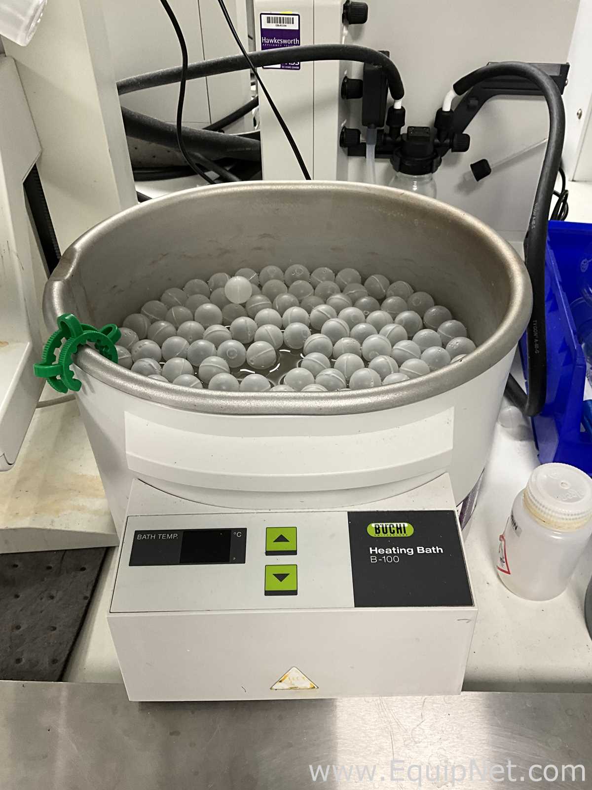 Buchi Labortechnik AG R-100 Evaporator With B-100 Heating Bath V-300 Vacuum Pump and I-100 Interface
