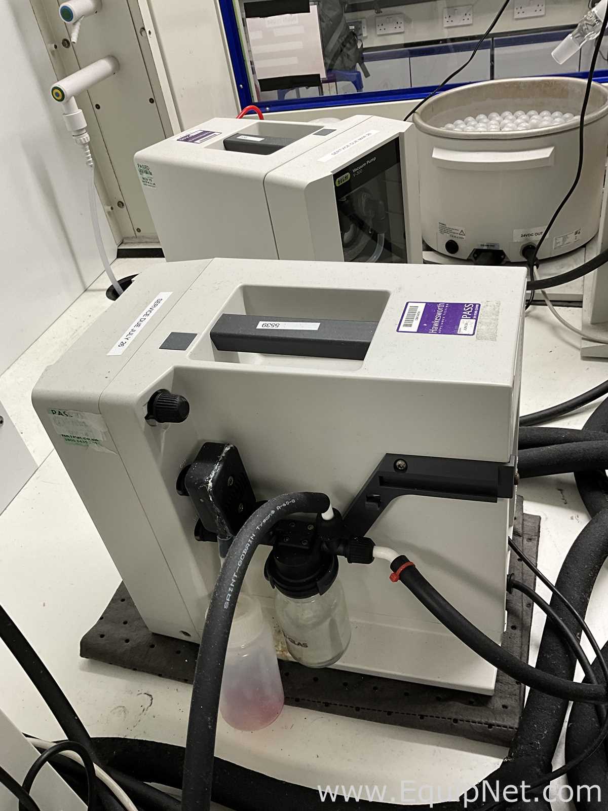 Buchi Labortechnik AG R-100 Evaporator With B-100 Heating Bath V-300 Vacuum Pump and I-100 Interface