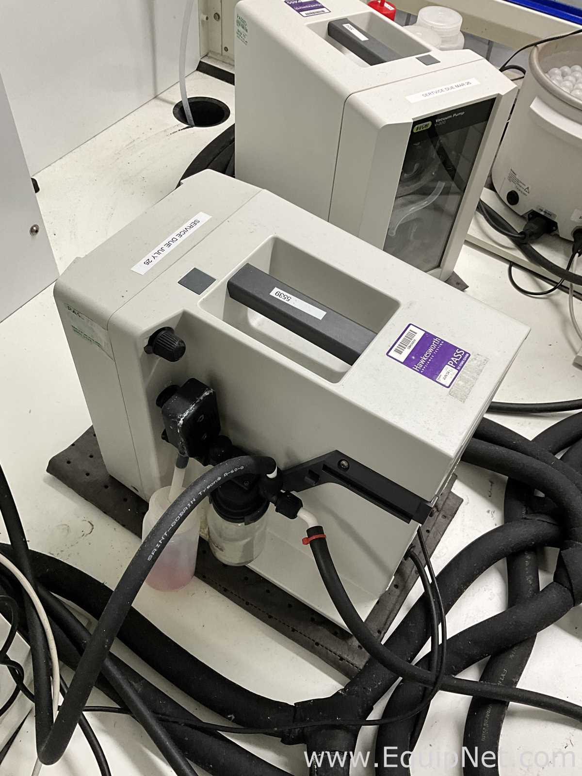 Buchi Labortechnik AG R-100 Evaporator With B-100 Heating Bath V-300 Vacuum Pump and I-100 Interface