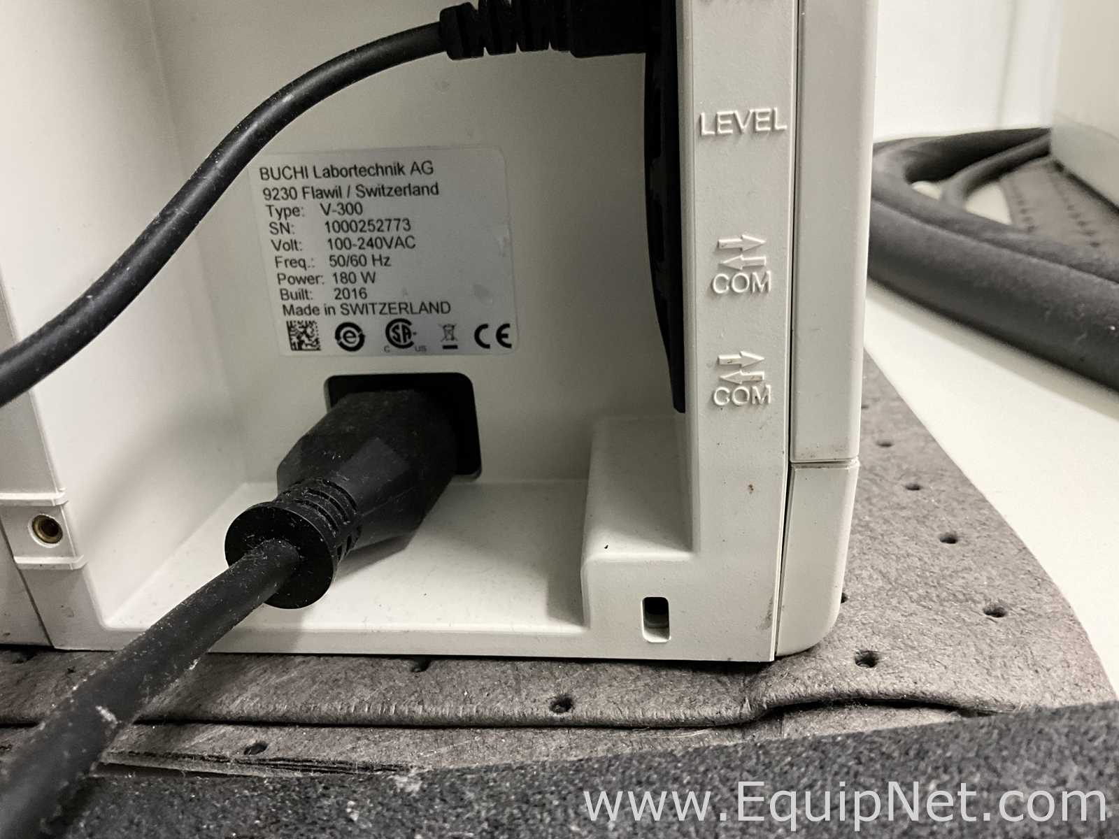 Buchi Labortechnik AG R-100 Evaporator With B-100 Heating Bath V-300 Vacuum Pump and I-100 Interface