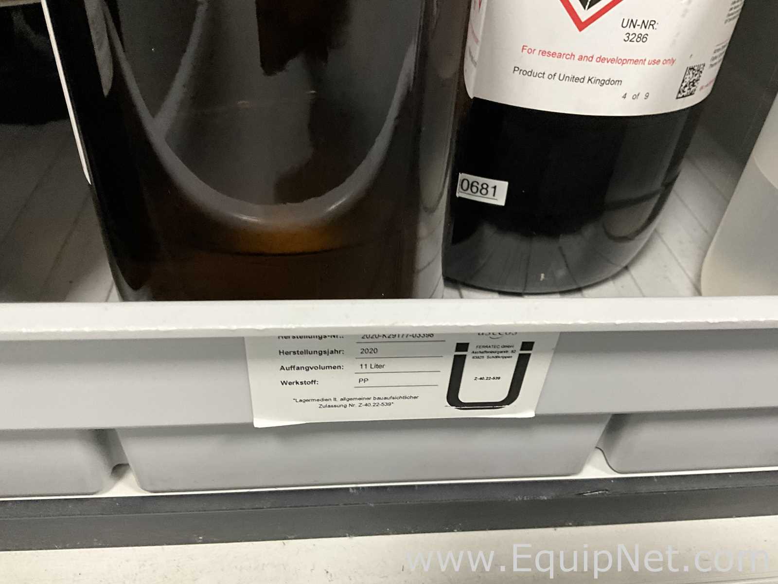 Linhas de Armário de Armazenamento para Inflamáveis Asecos Requisitos de Ar  KGS