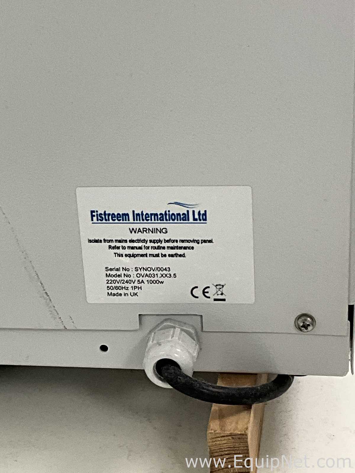 Fistreem OVA031 Vacuum Oven