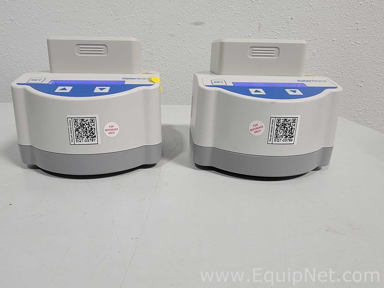 Lote de 2 Baño Seco / Bloque Caliente Fisher Brand Mini Heat Block