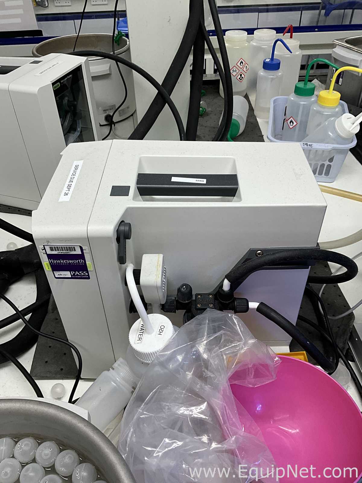 Buchi Labortechnik AG R-100 Evaporator With B-100 Heating Bath V-300 Vacuum Pump and I-100 Interface