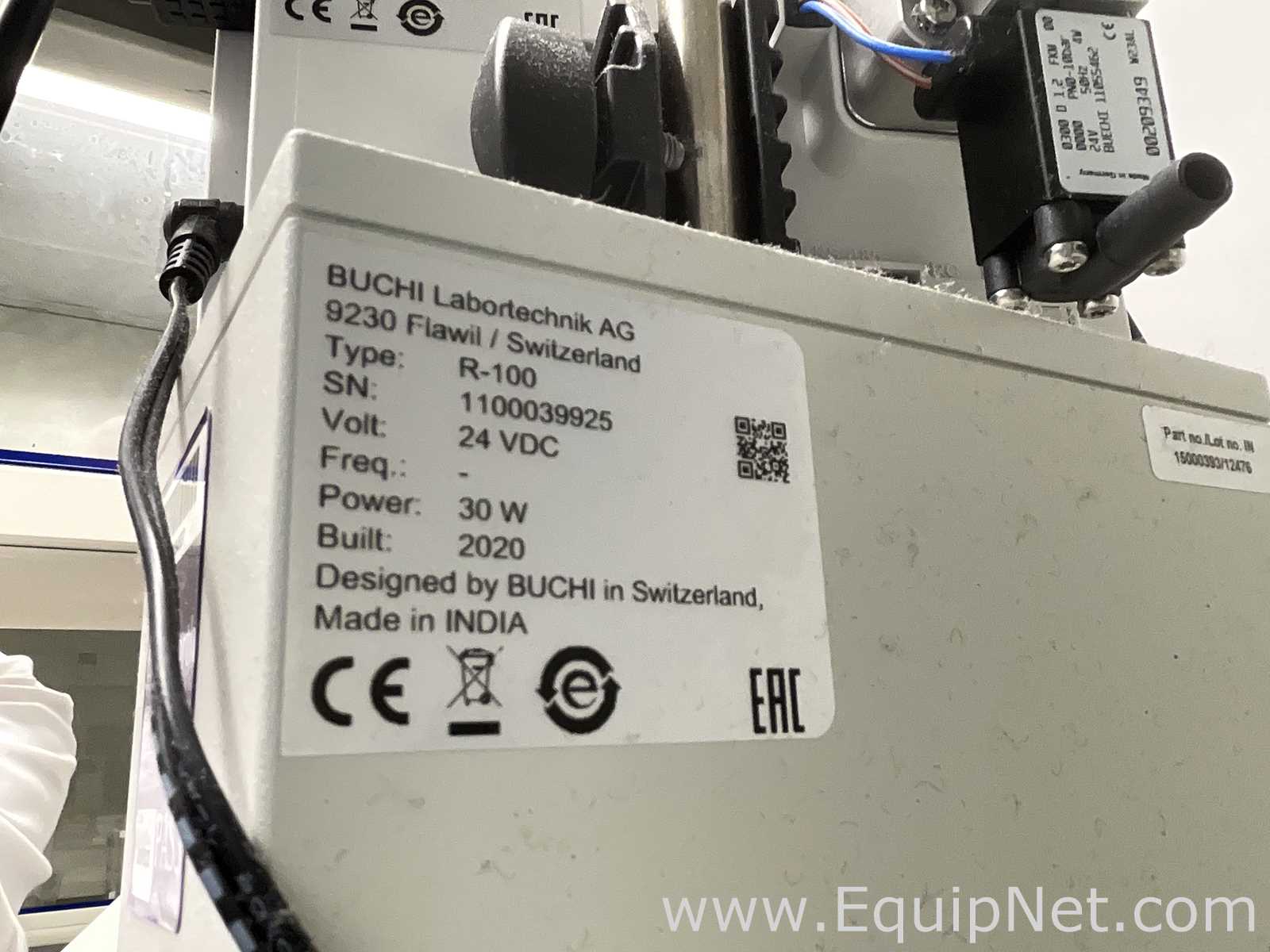 Buchi Labortechnik AG R-100 Evaporator With B-100 Heating Bath V-300 Vacuum Pump and I-100 Interface