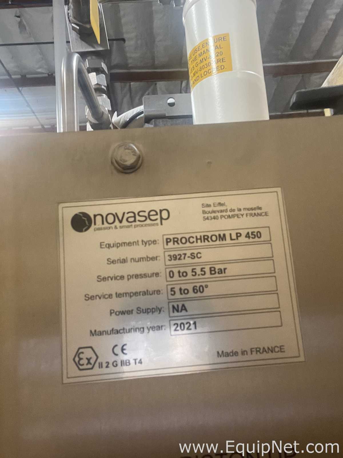 Novasep Process Prochrom LP 450 Chromatography