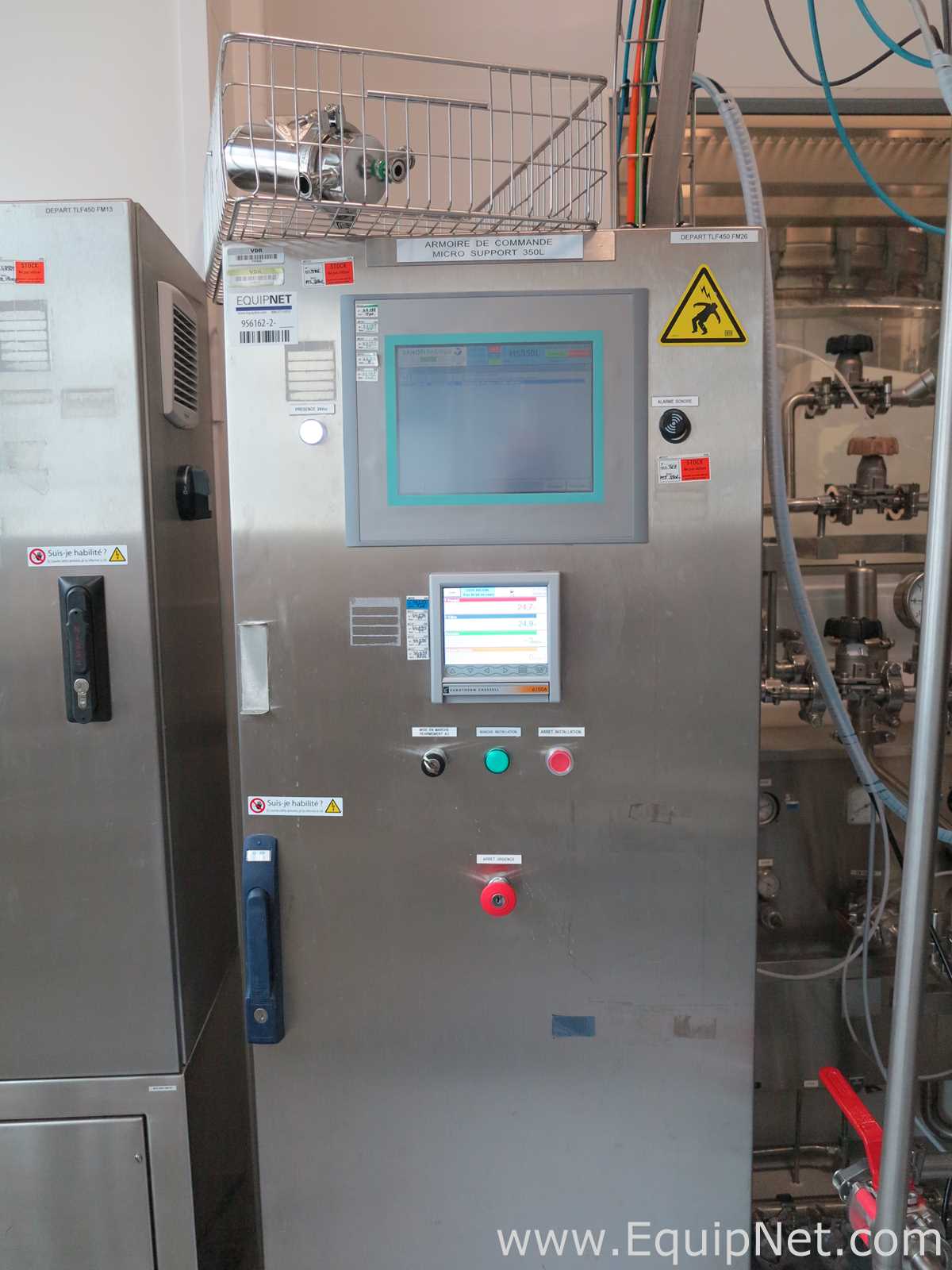 Pierre Guerin Bio Mixer and 350L Stainless Steel Mixing Tank