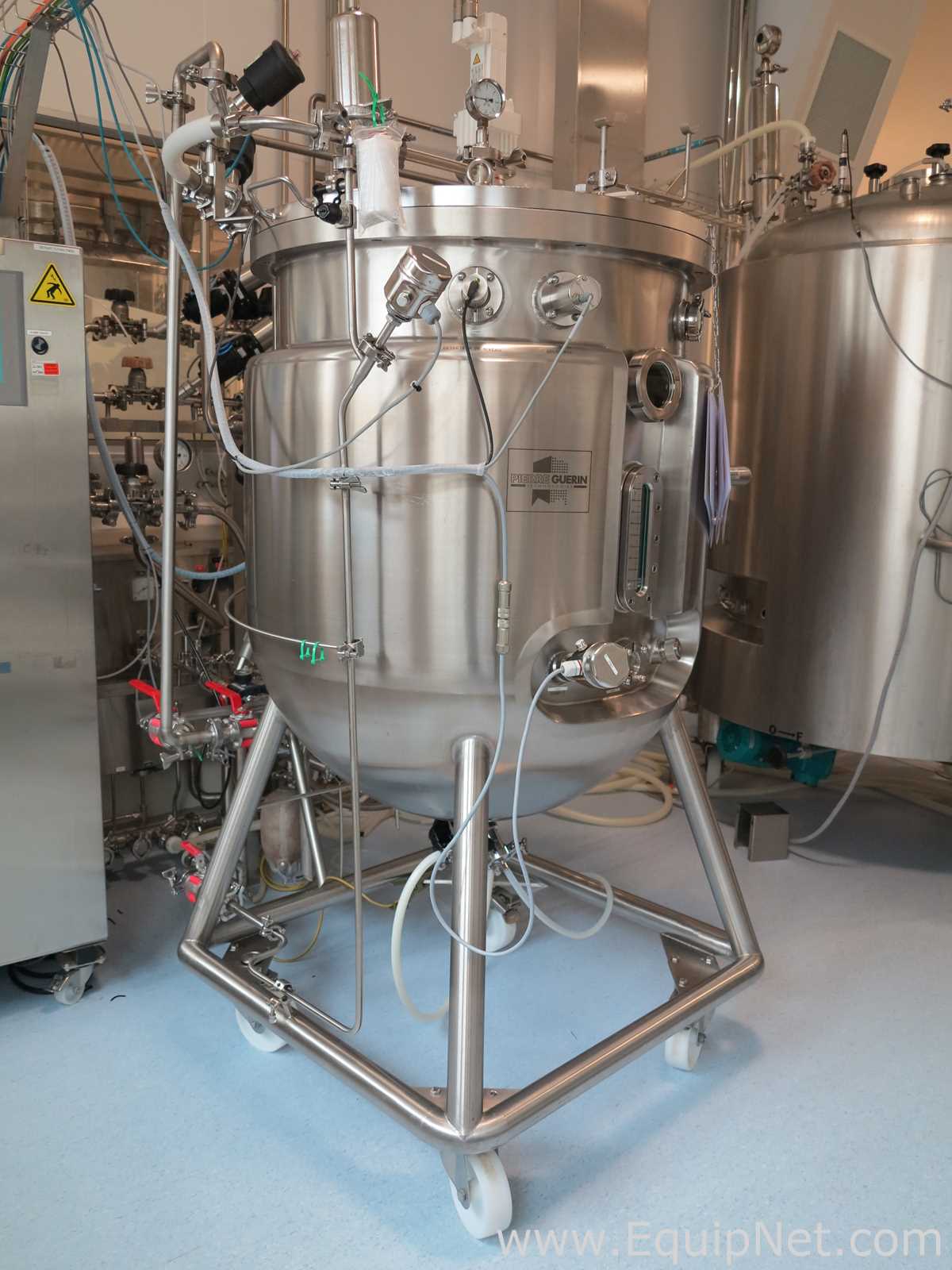 Pierre Guerin Bio Mixer and 350L Stainless Steel Mixing Tank