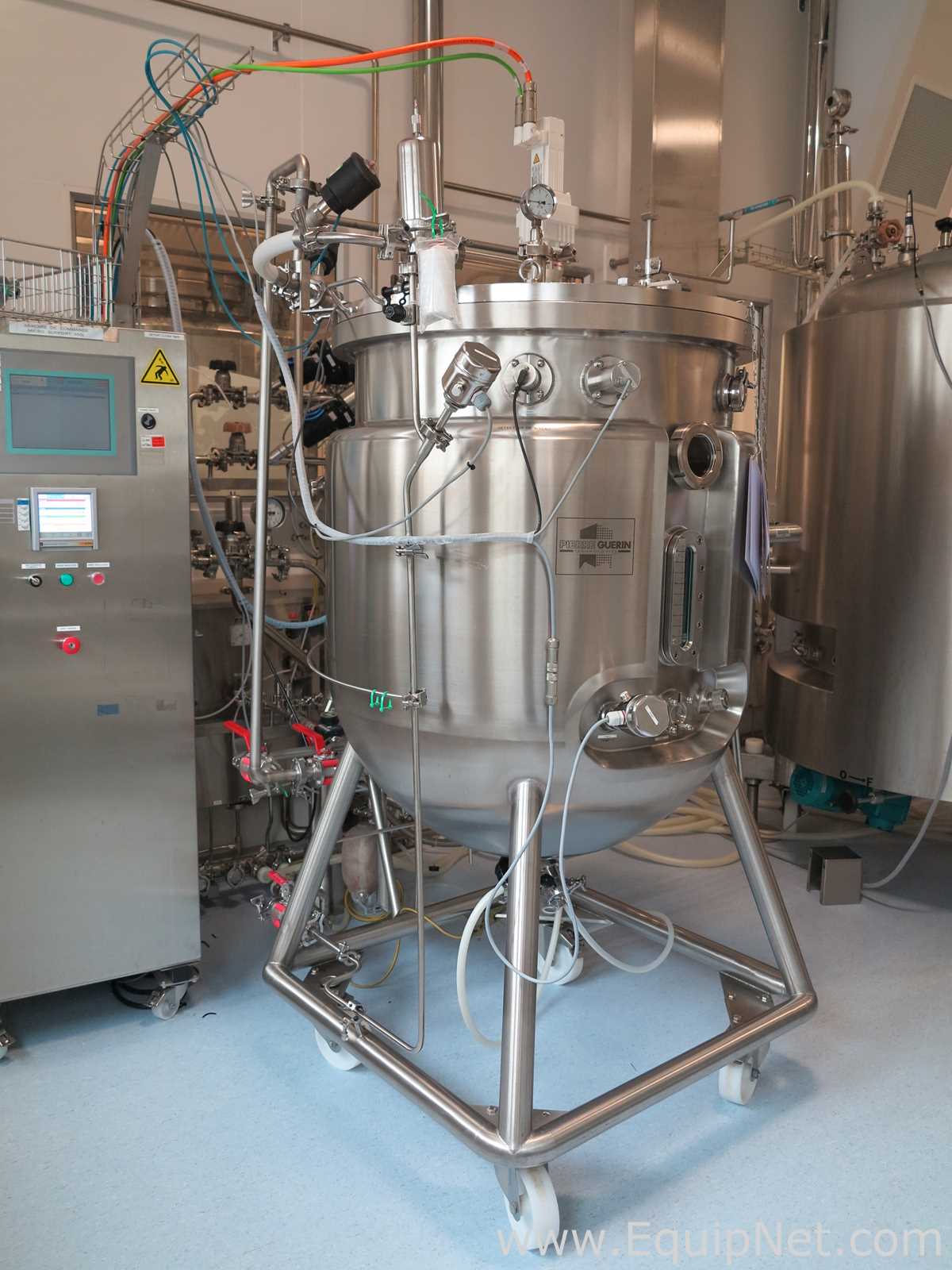 Pierre Guerin Bio Mixer and 350L Stainless Steel Mixing Tank
