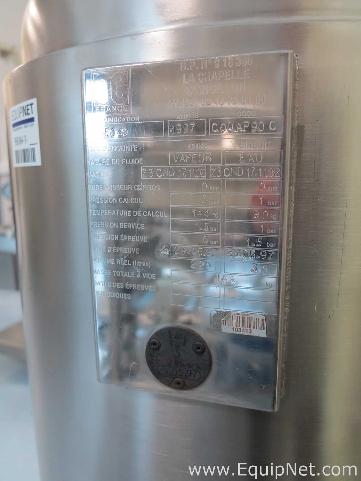 3C France 220L Vapor Tank