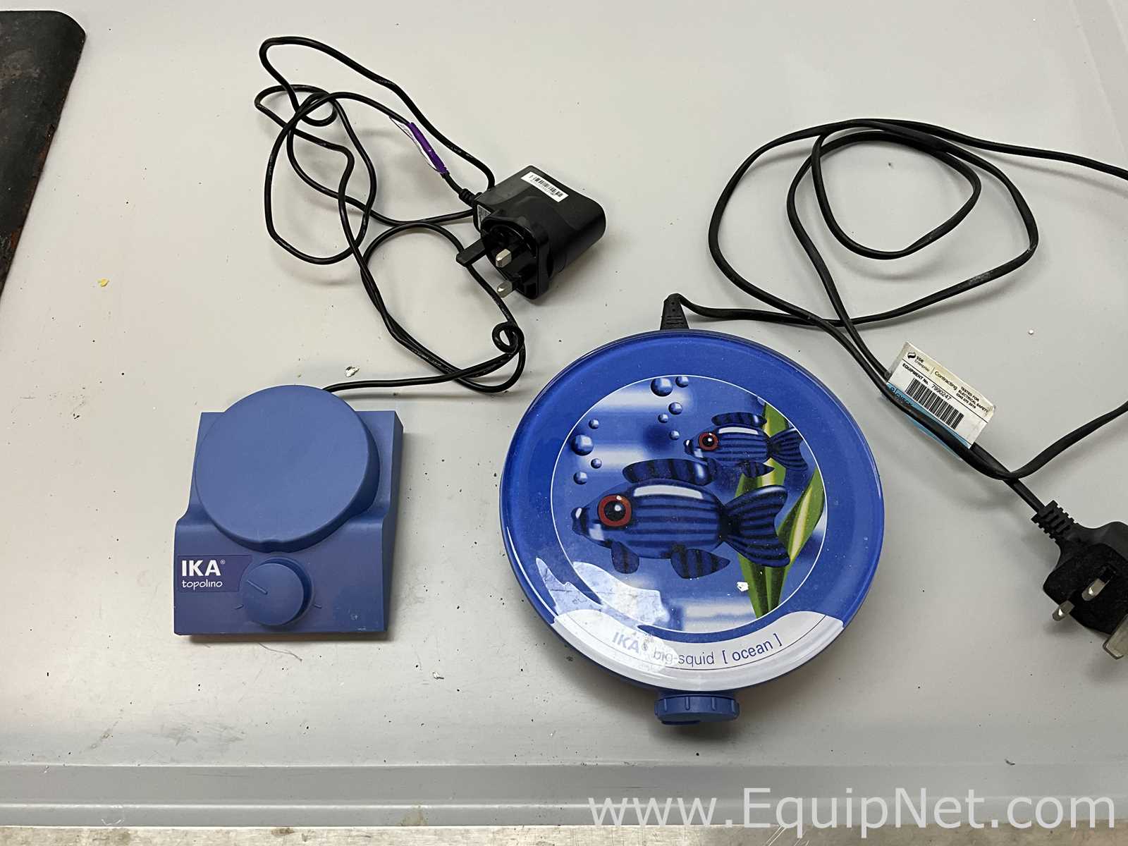 lote de  2 Agitador e Placa de Aquecimento IKA 