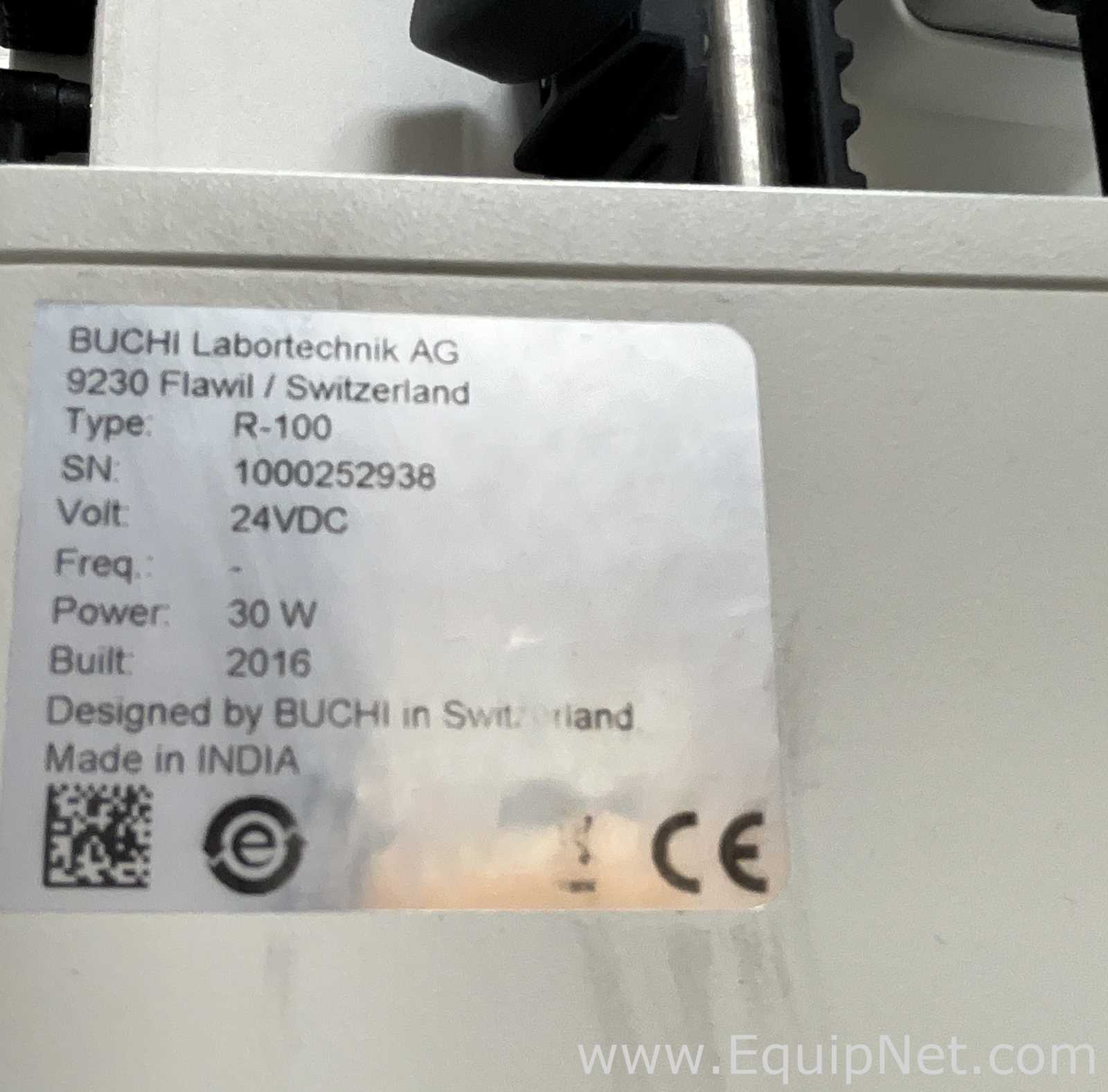 Buchi R-100 Rotary Evaporator with B-100 Heating Bath and V-300 Vacuum Pump