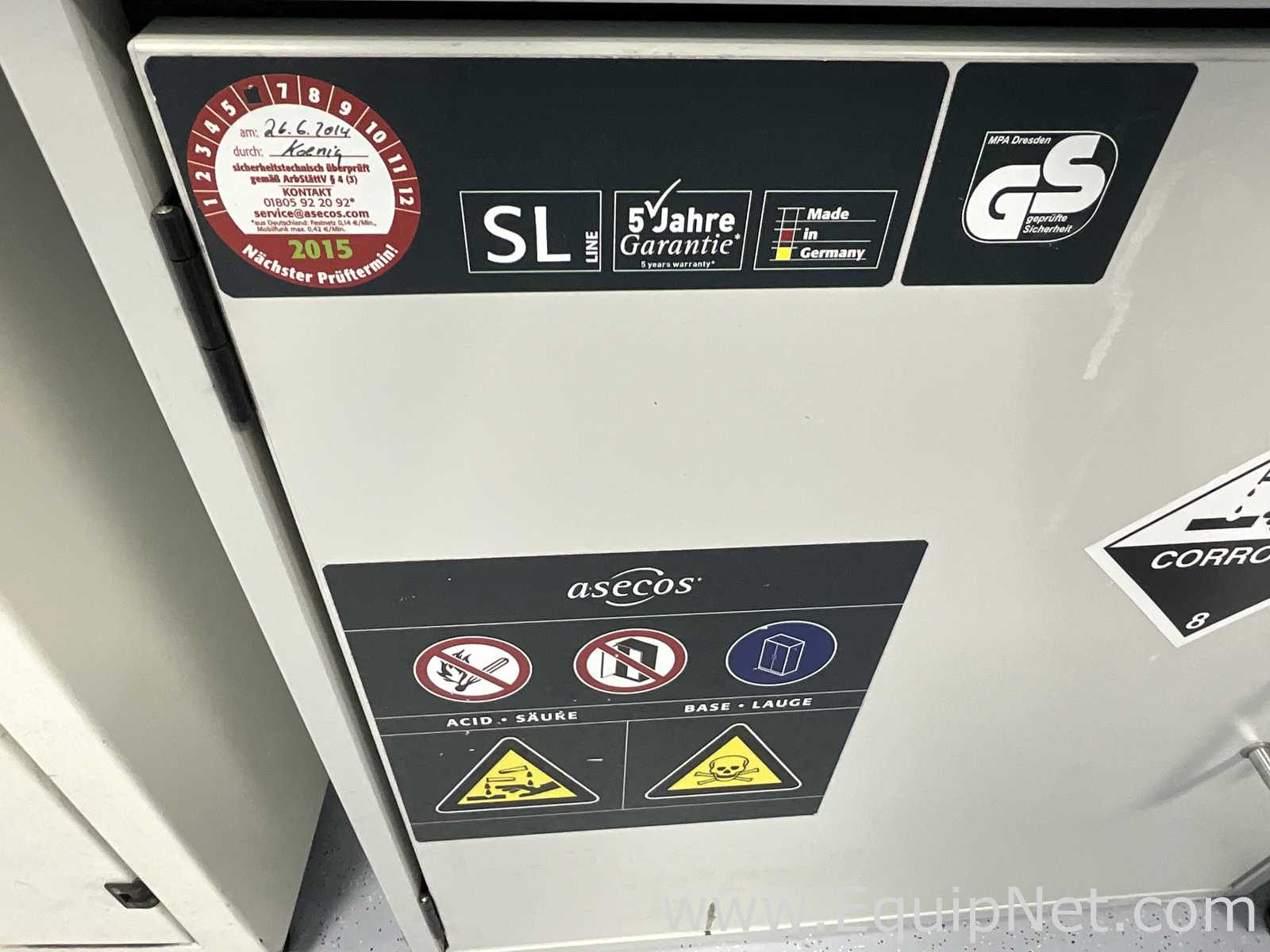 Asecos SL Line Laboratory Chemical Storage Cabinet