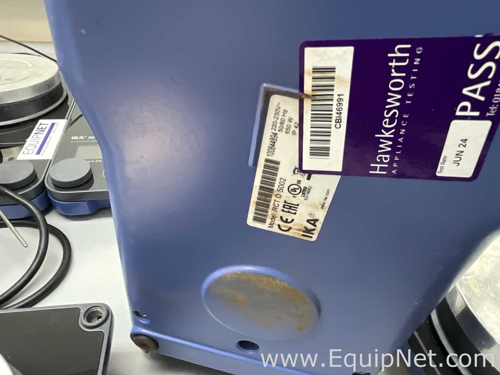 lote de  5 Agitador e Placa de Aquecimento IKA RCT Digital S002
