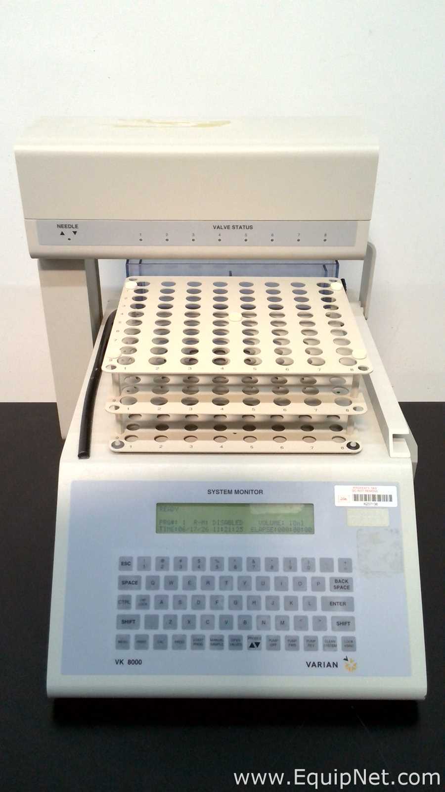 Varian VK 8000 Auto Sampler with Varian VK 806 Syringe Pump