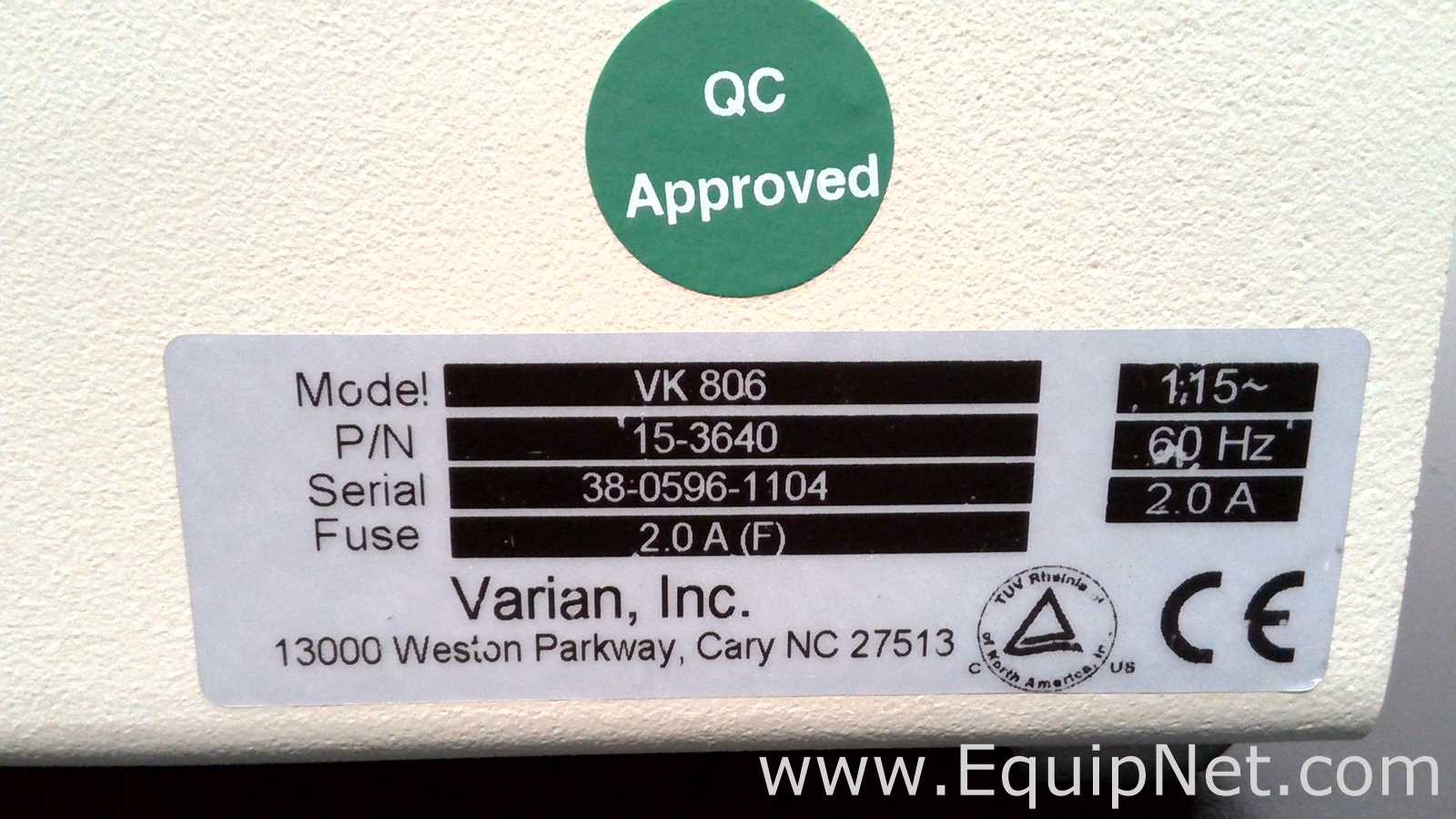 Varian VK 8000 Auto Sampler with Varian VK 806 Syringe Pump