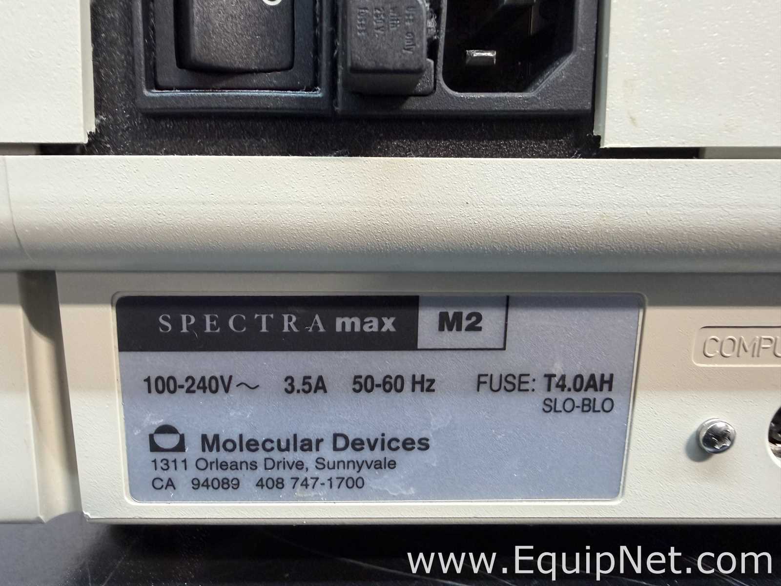 Leitor de MicroPlaca Molecular Devices SPECTRAmax M2