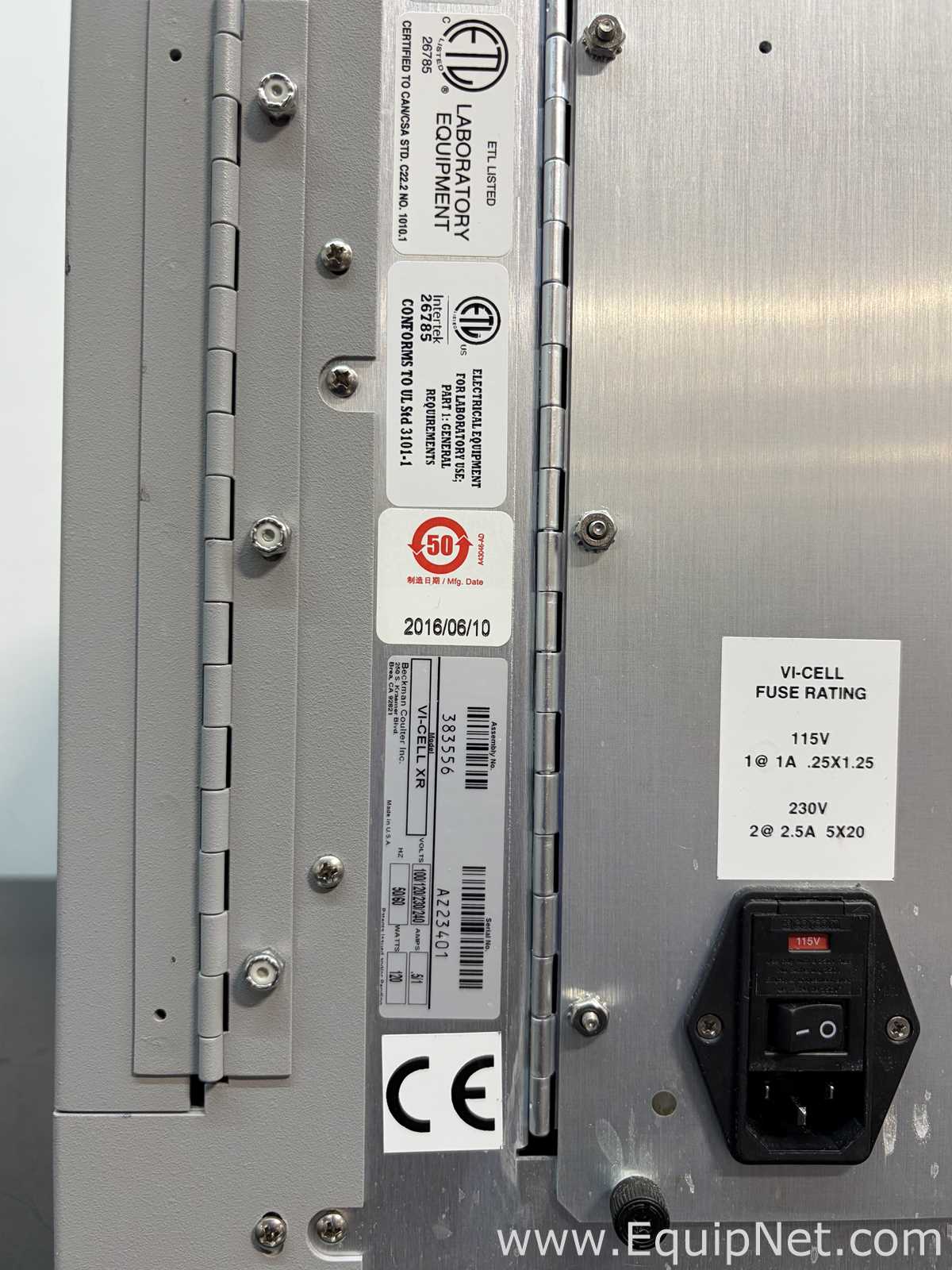 Beckman Coulter Vi-Cell XR Cell Viability Analyzer
