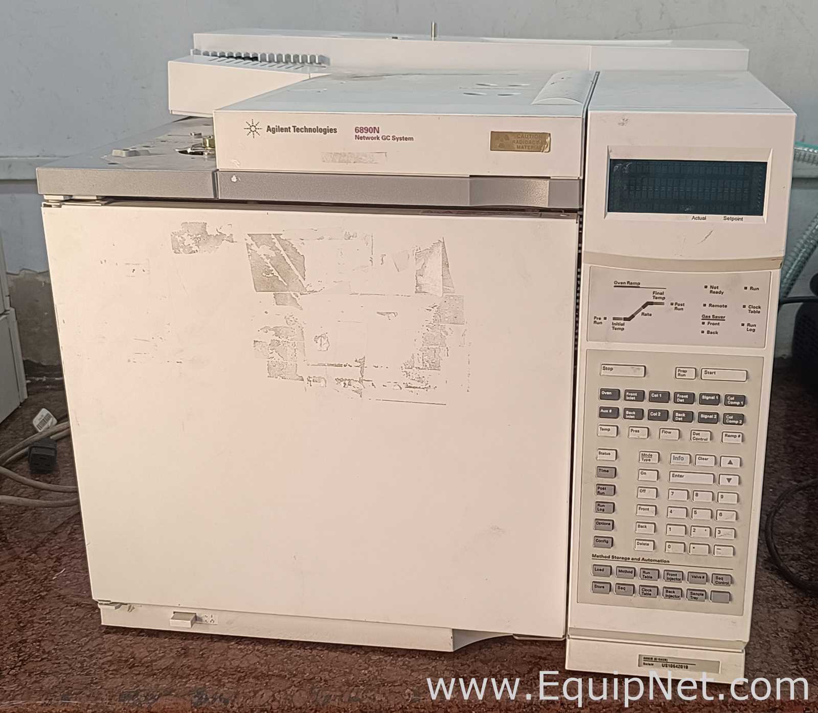 Agilent Technologies 6890N (G1540N) with ECD and FID Gas Chromatograph (GC)