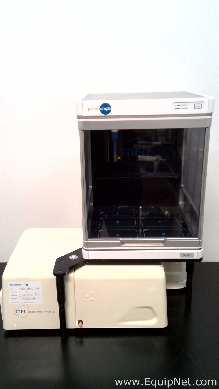 Protein Simple MFI 5200 Micro-Flow Imager with Bot1 Liquid Handler