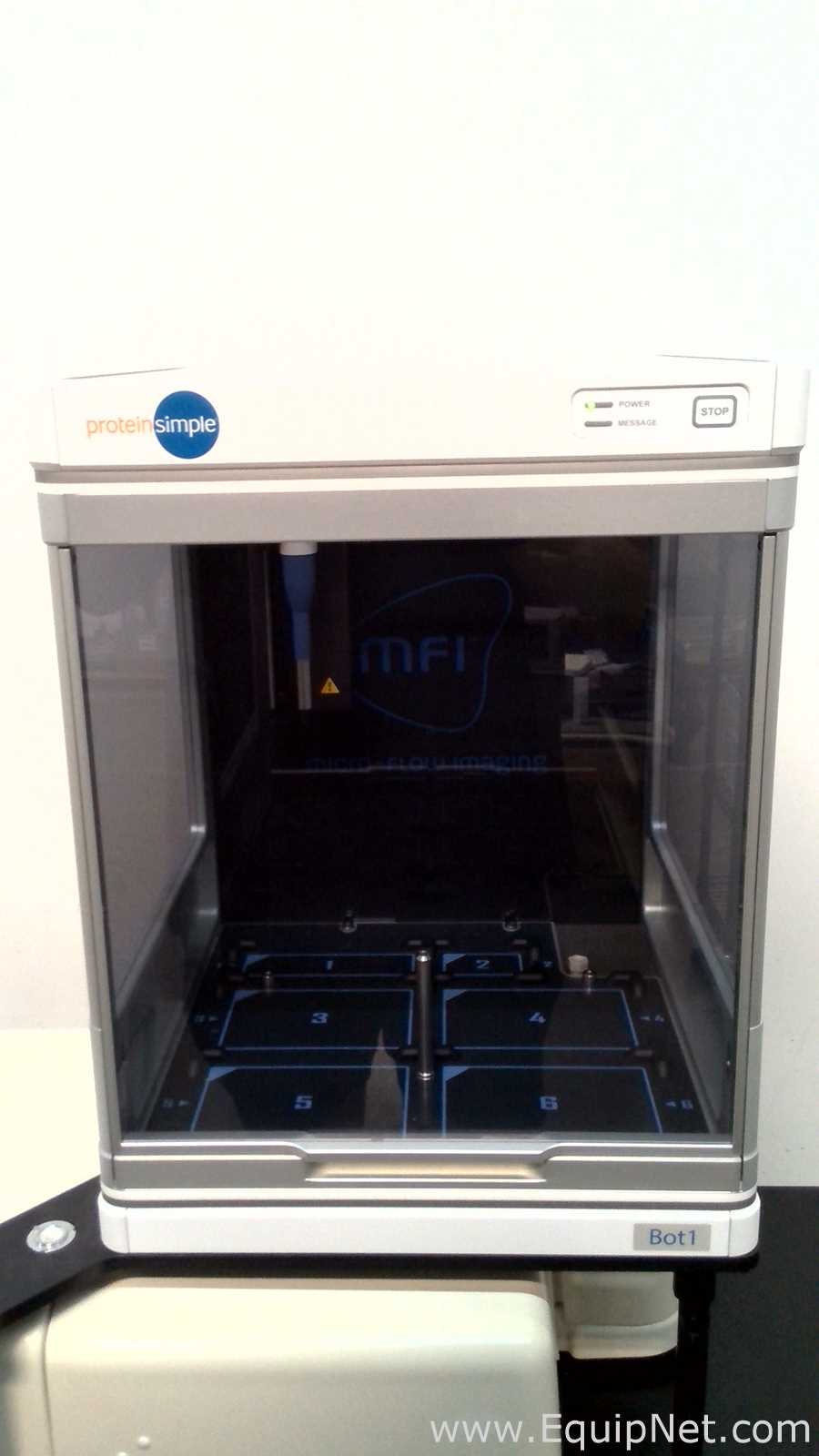 Protein Simple MFI 5200 Micro-Flow Imager with Bot1 Liquid Handler
