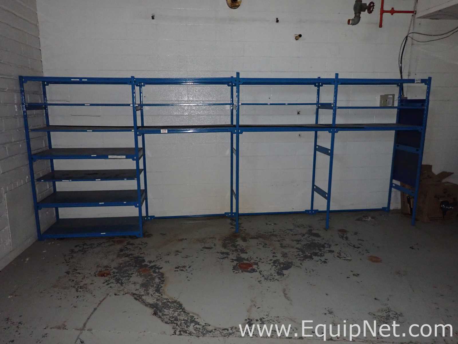 Metal Shelving Unit