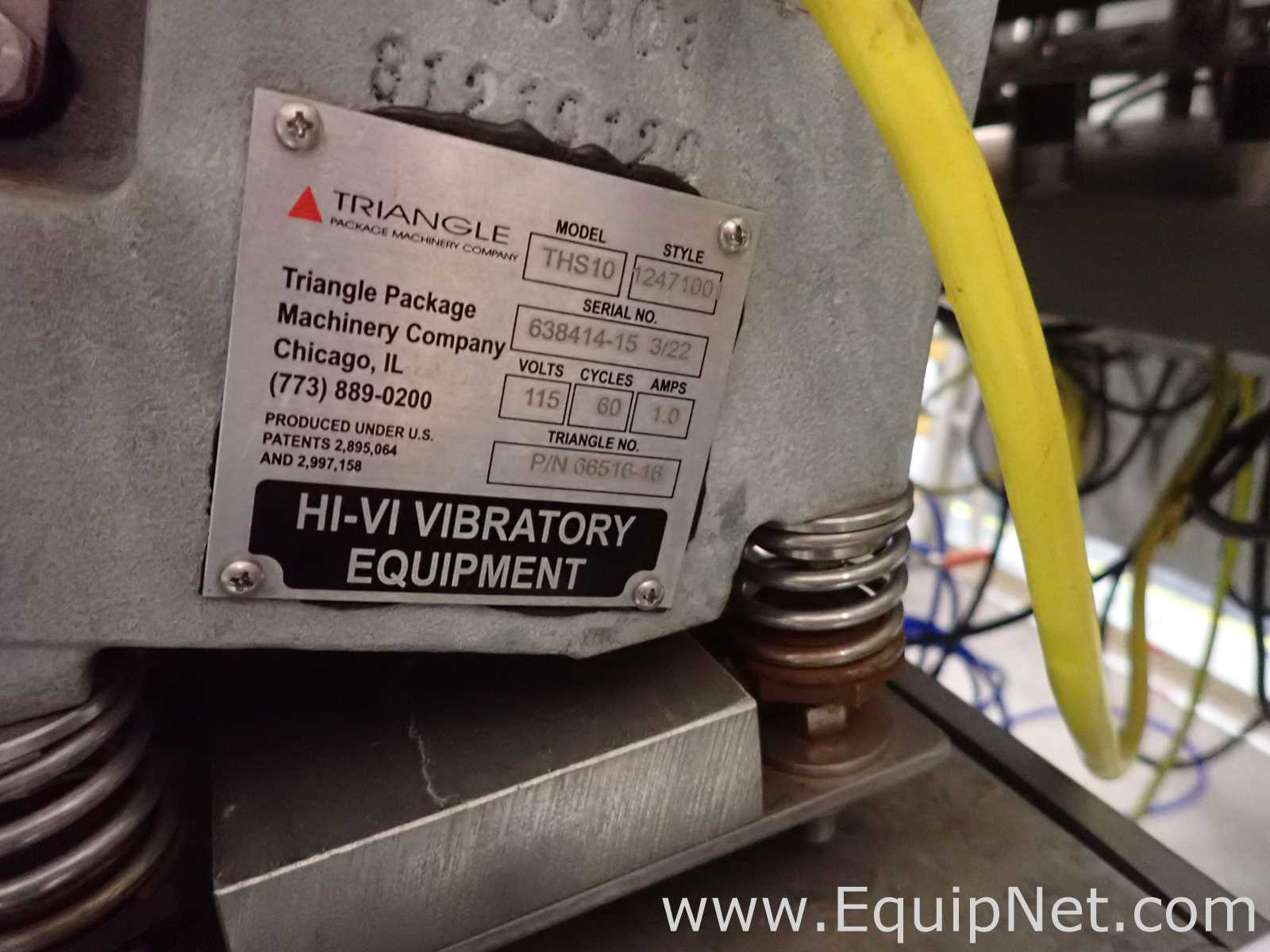 Balança Triangle Package Machinery Company A612F2RN