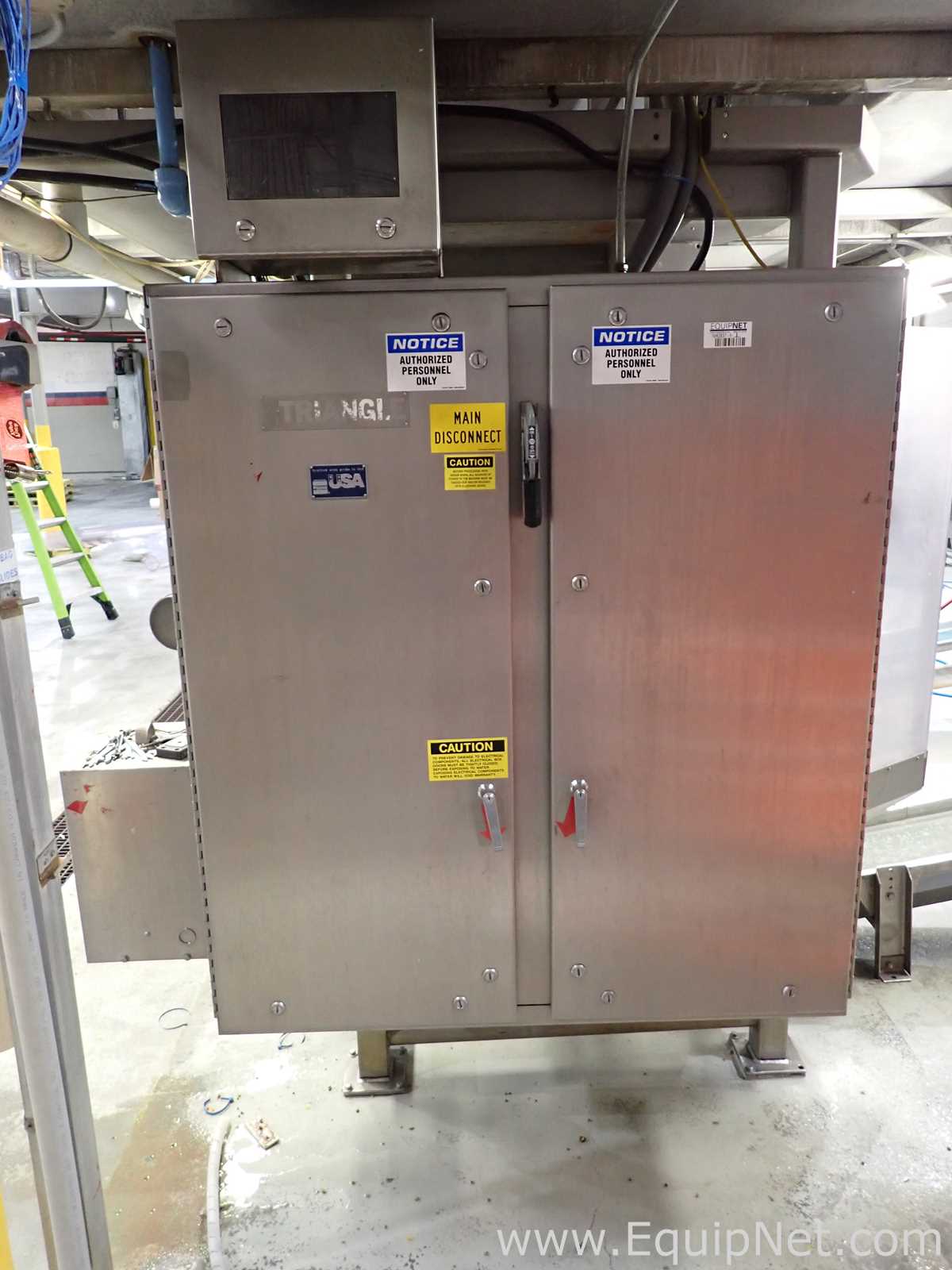 Máquina Vertical Formadora, Envasadora e Seladora Triangle Packaging Machinery Co. B2PF/A612F2RN